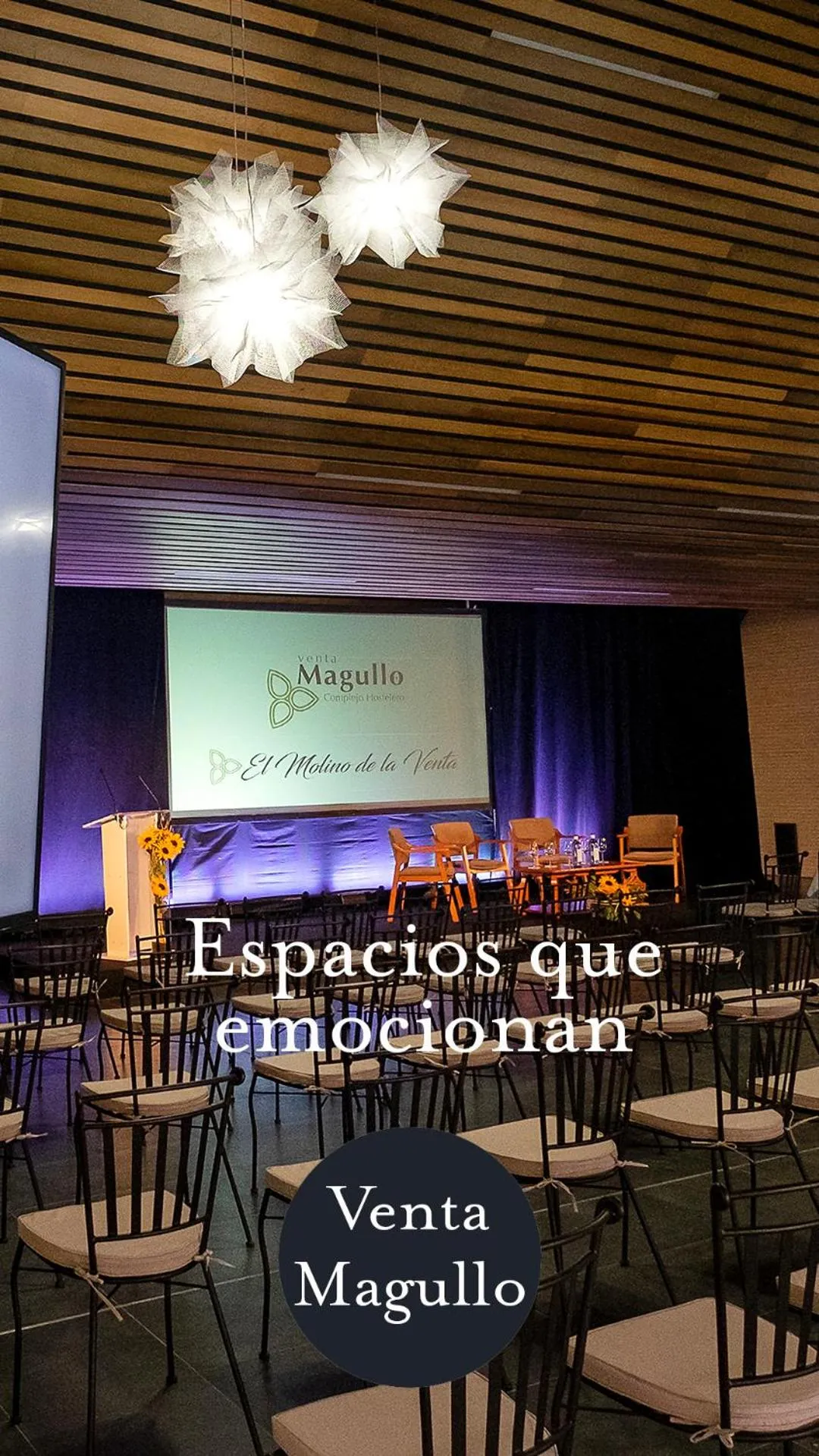 Meeting/conference room in Hotel Venta Magullo