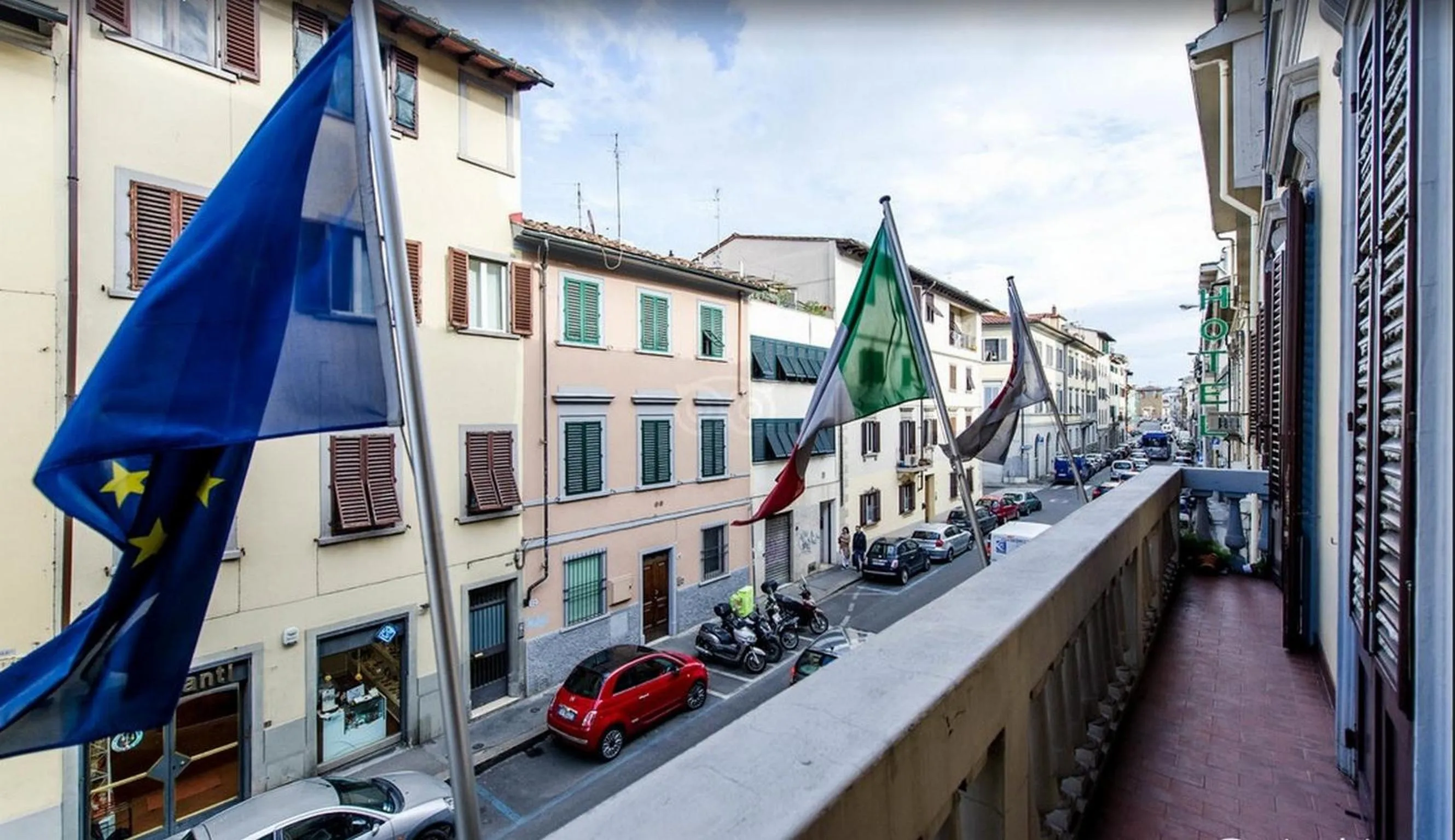 Street view in Hotel Leopolda