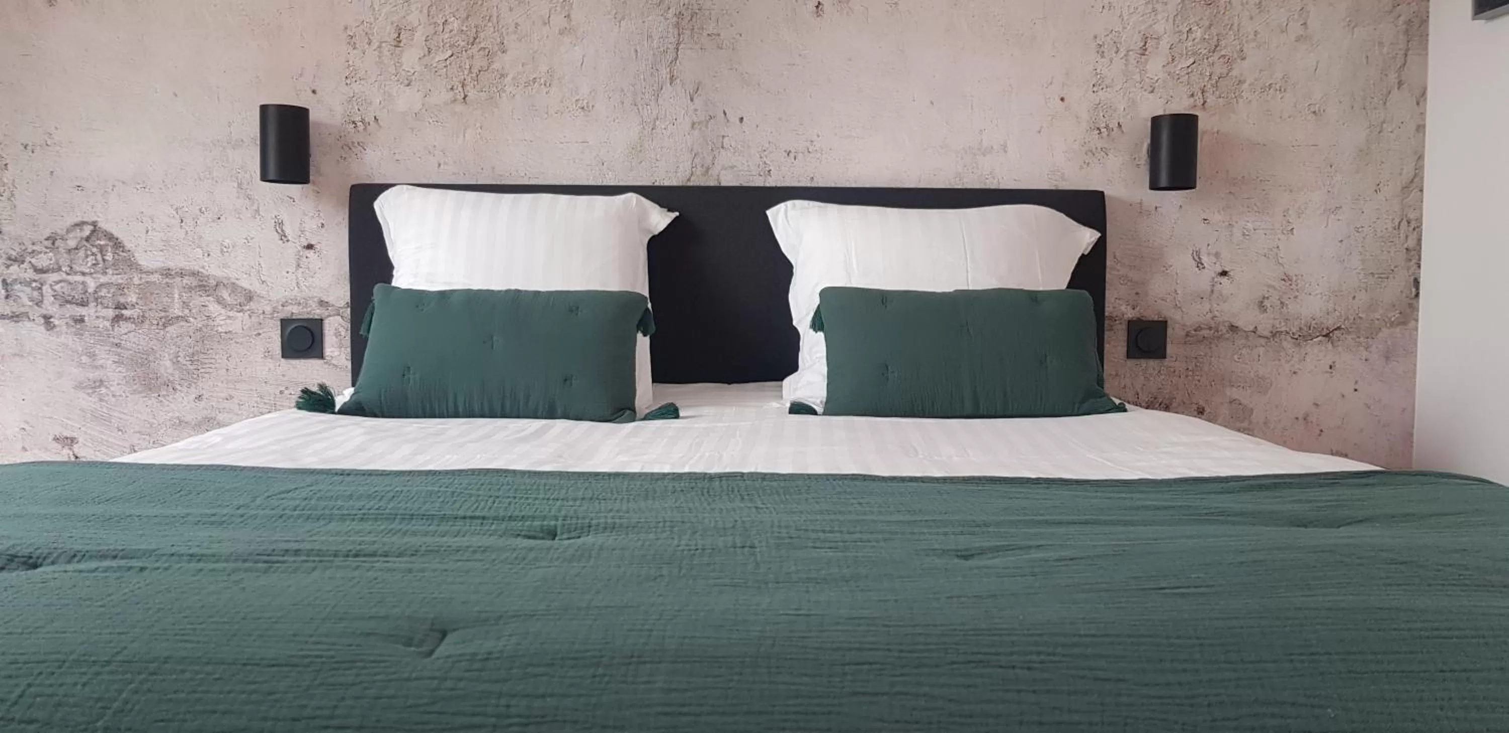 Bedroom, Bed in La Passerelle