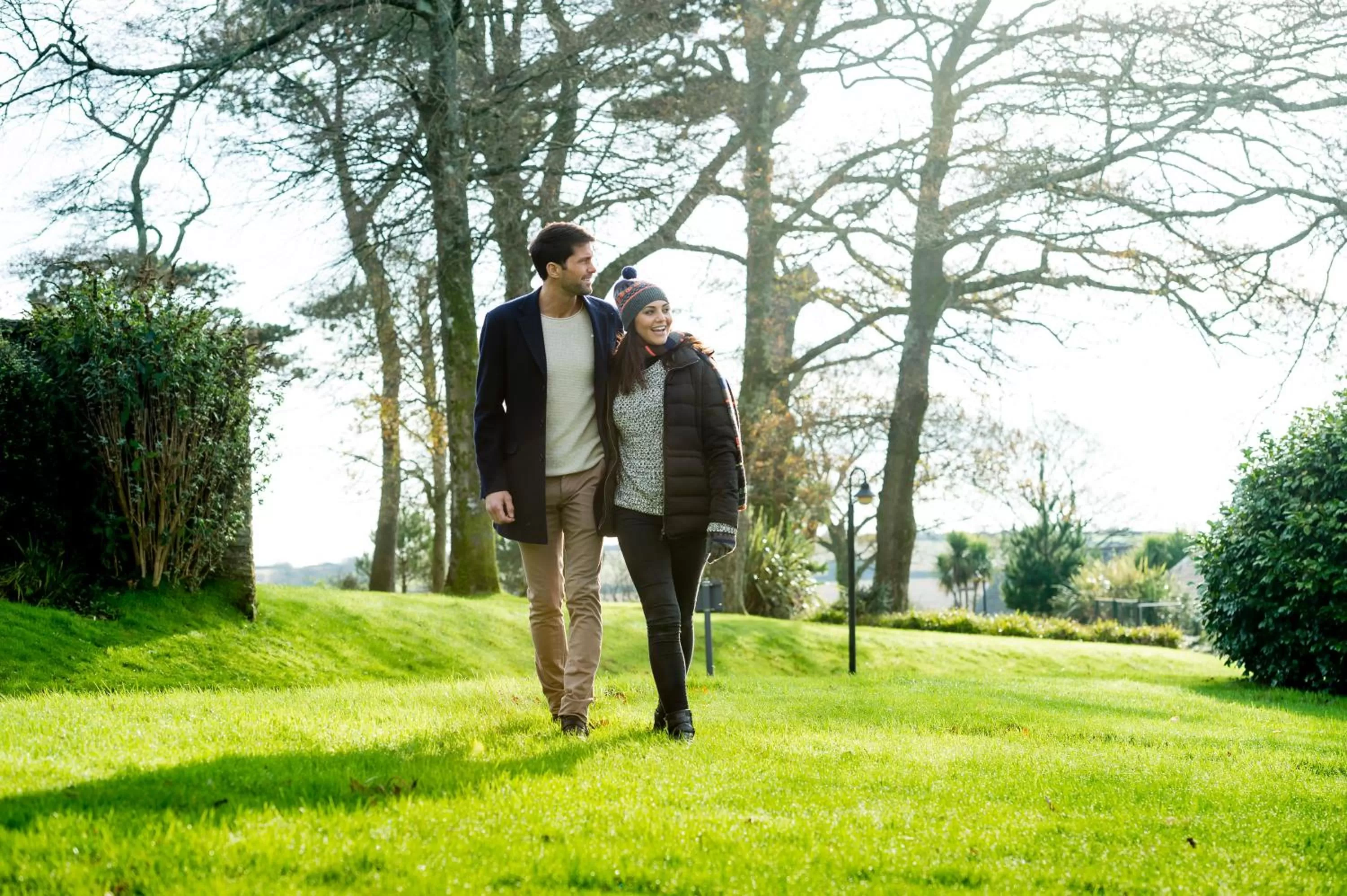 Garden in Trenython Manor Resort
