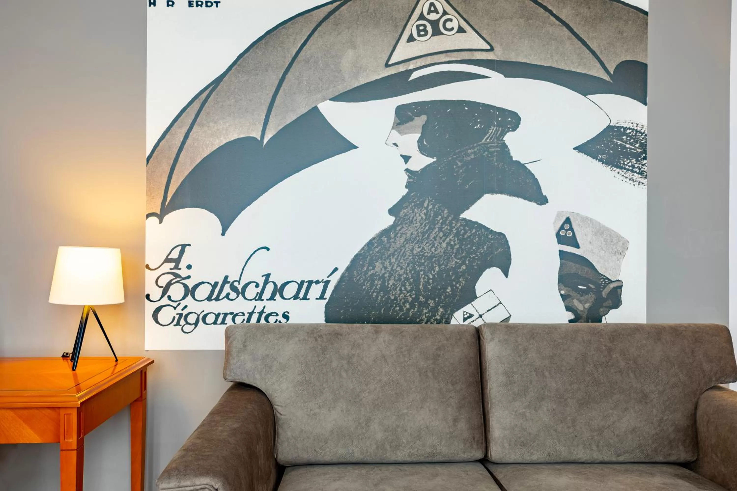 Living room in Batschari Palais Baden-Baden