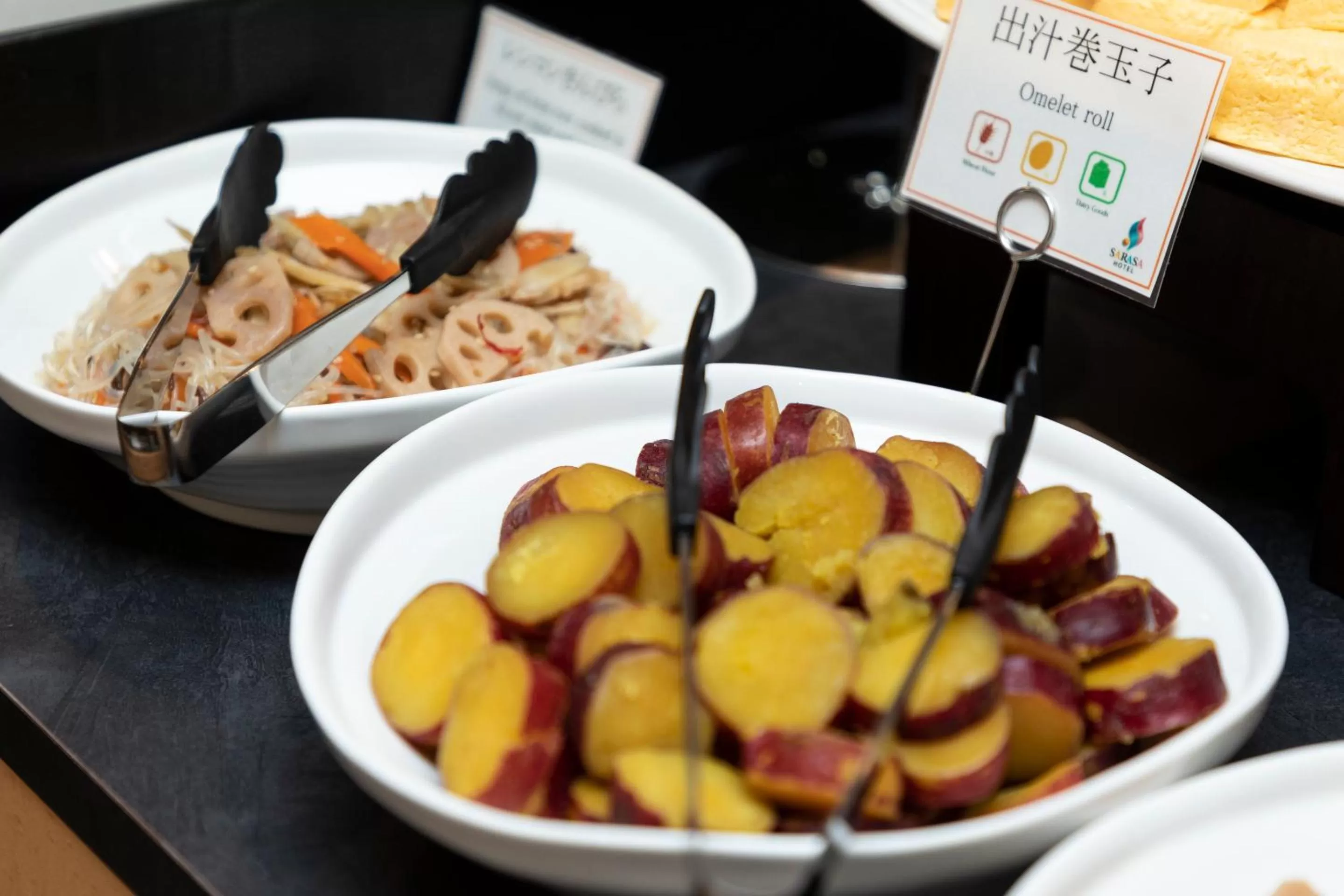 Food in SARASA HOTEL Dotonbori