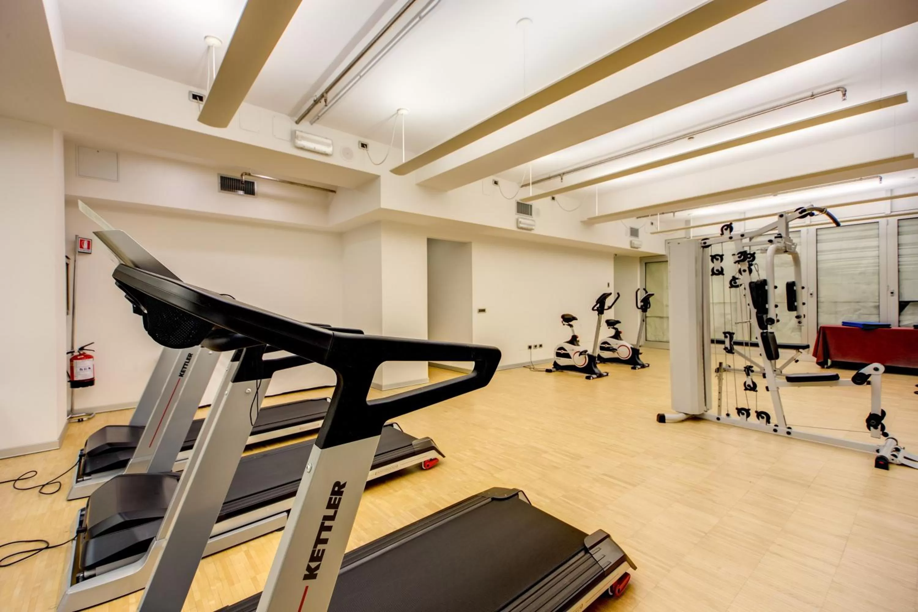Fitness centre/facilities in Hotel Galileo