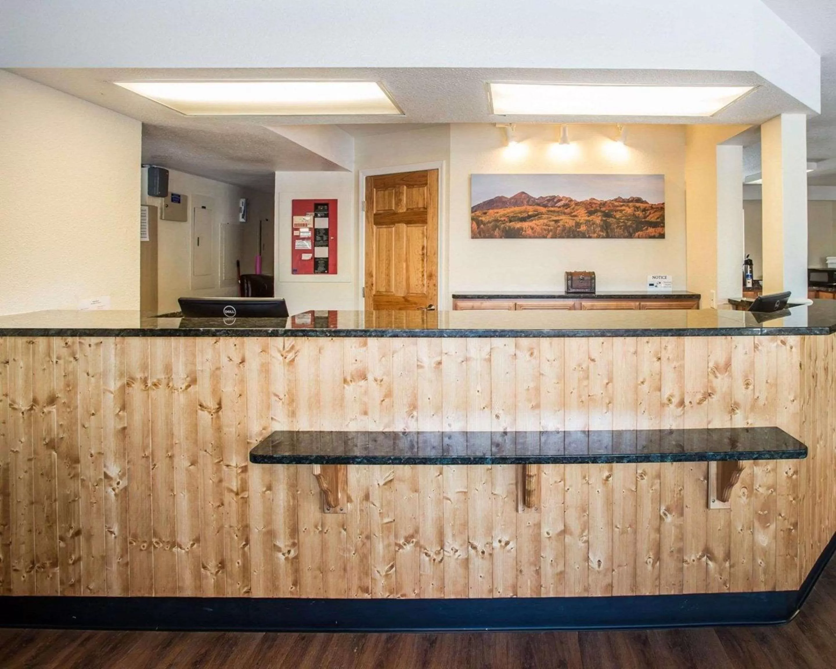 Lobby or reception in Rodeway Inn Greeley