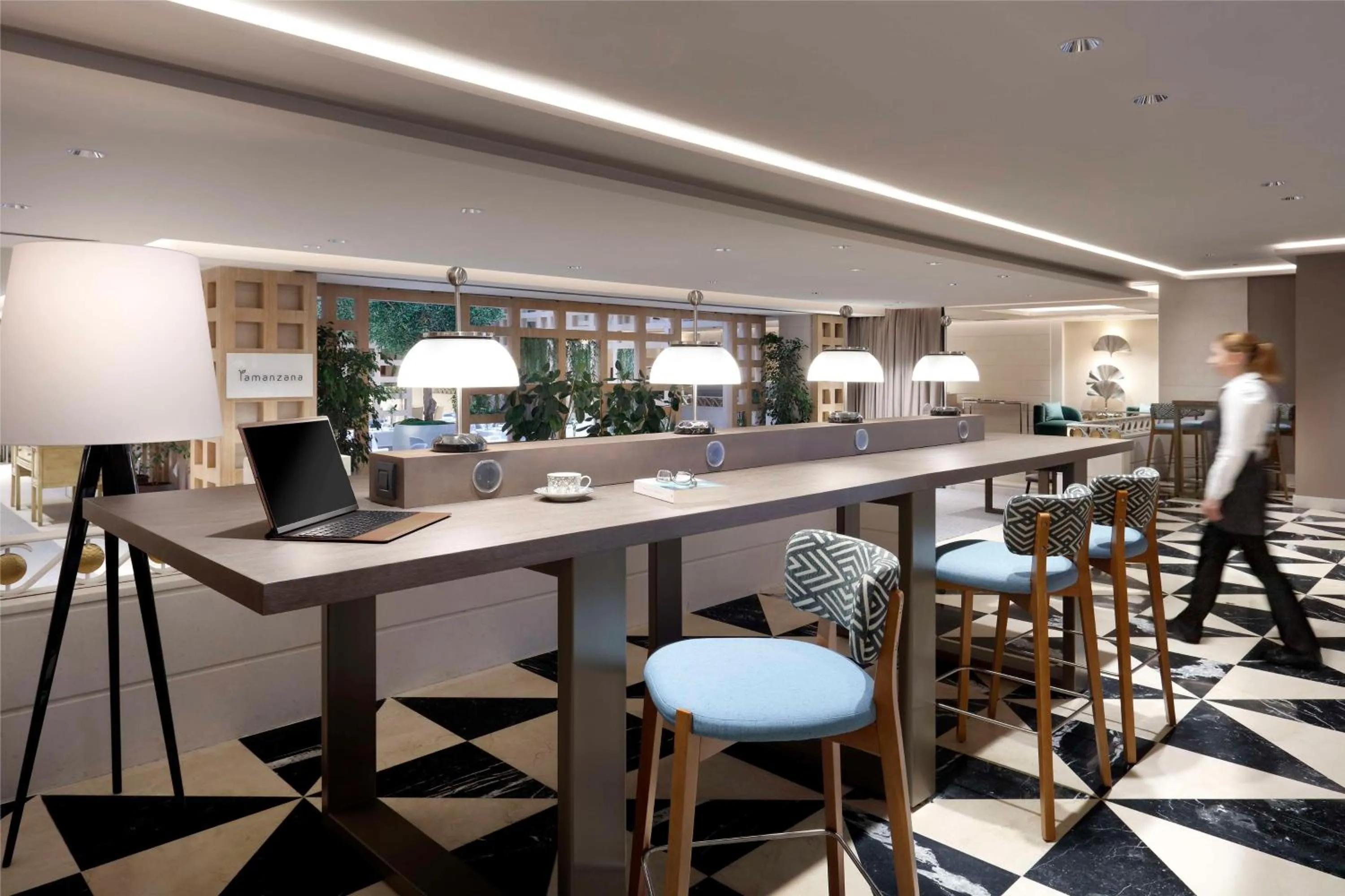 Lounge or bar in Hyatt Regency Hesperia Madrid