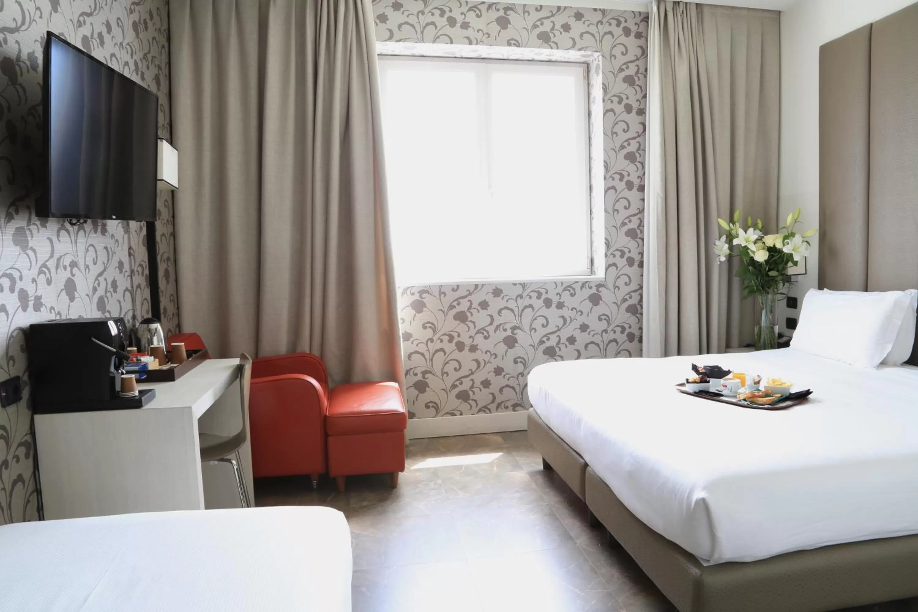 Bed in Klima Hotel Milano Fiere