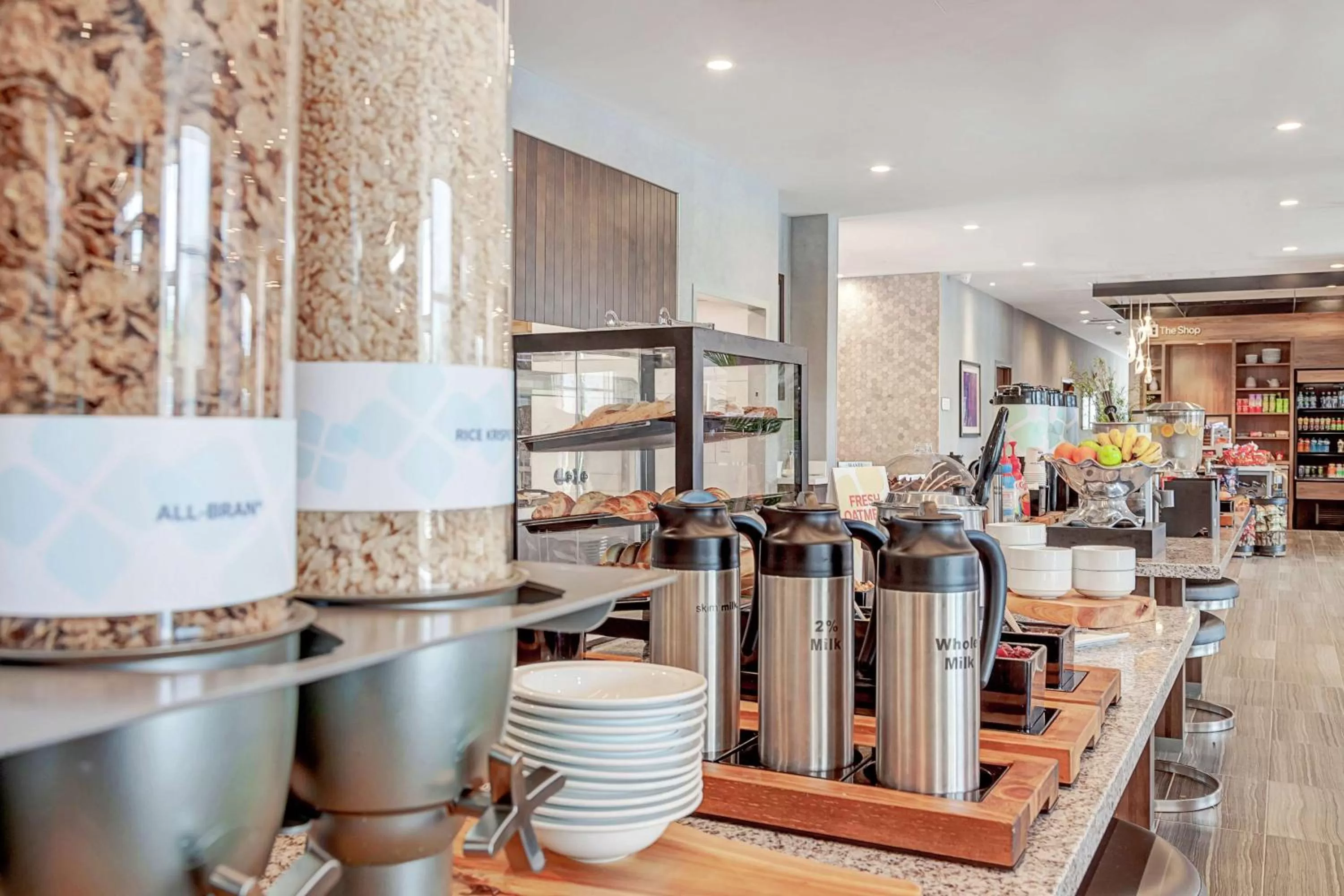 Breakfast in Hilton Garden Inn Toronto/Brampton West, Ontario, Canada