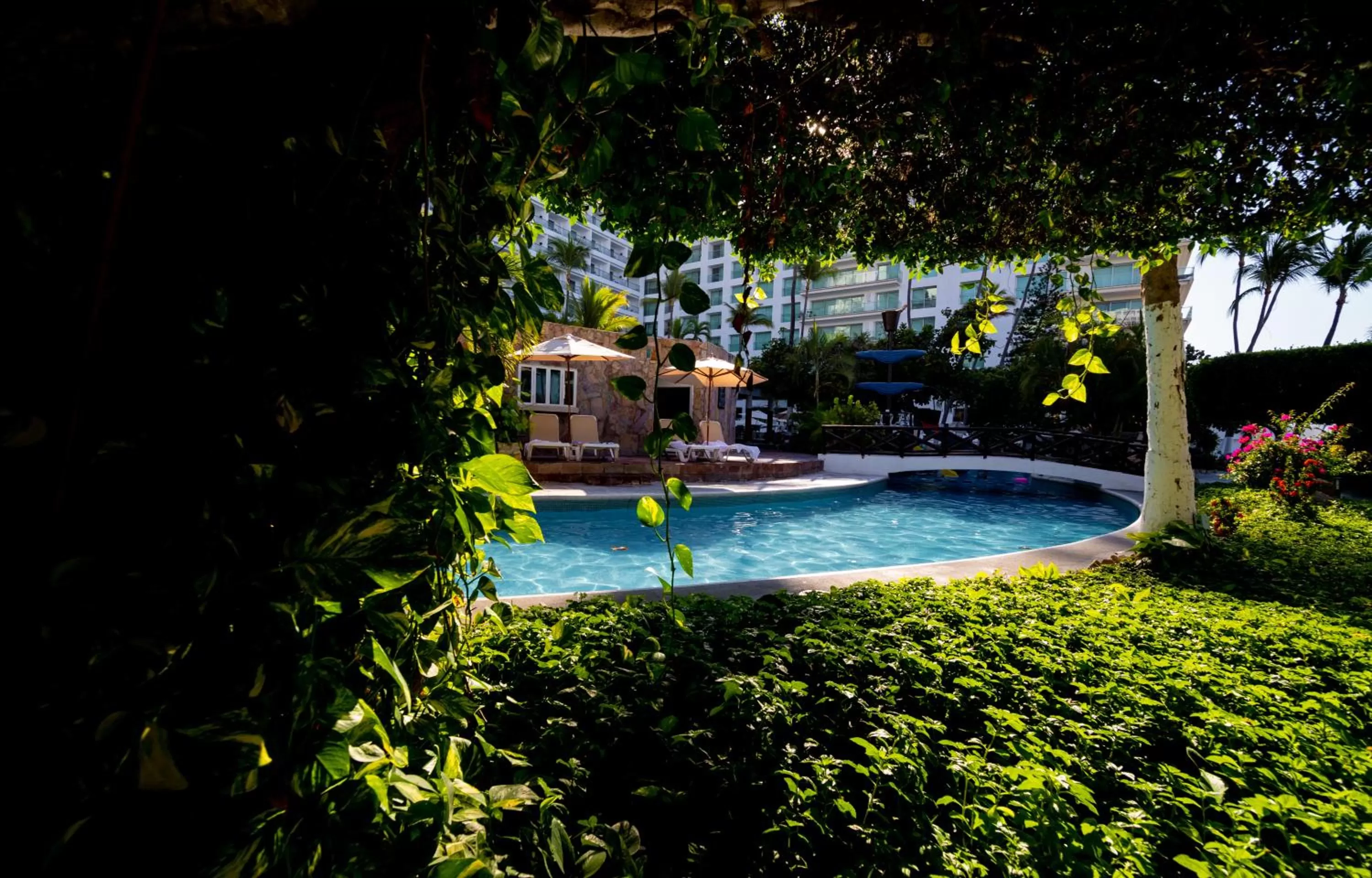 Swimming pool in Emporio Acapulco