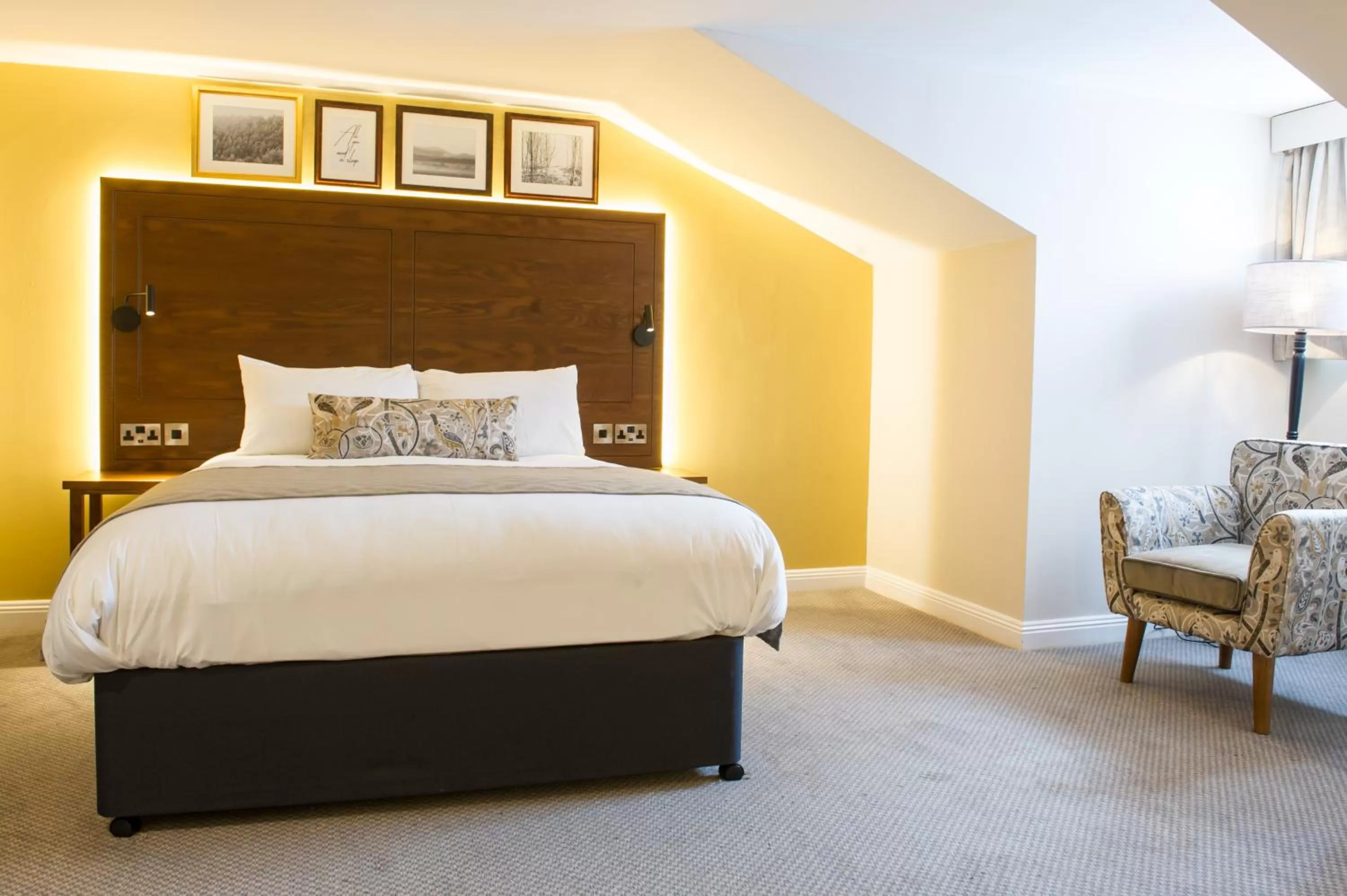 Bed in The Snowy Owl by Innkeeper's Collection