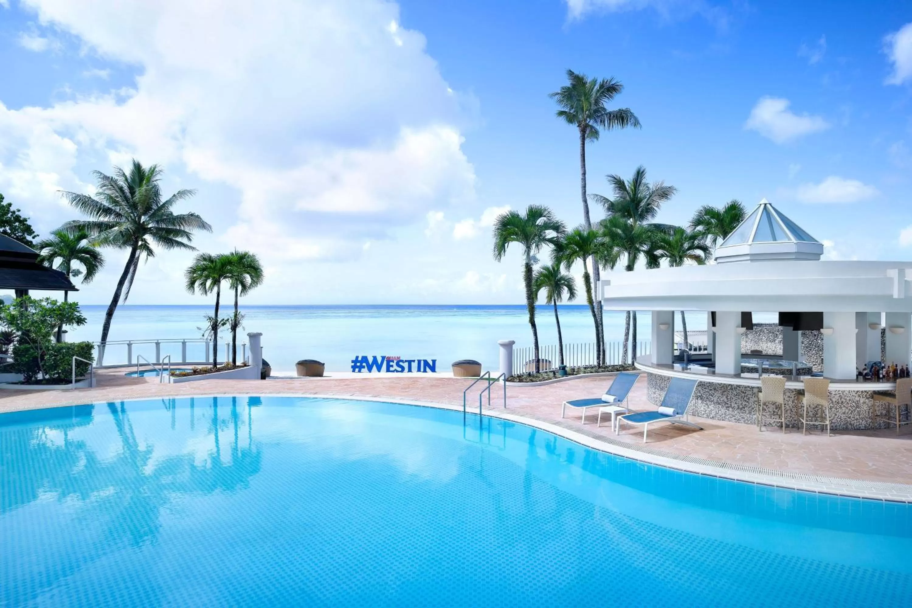 Swimming pool in The Westin Resort Guam