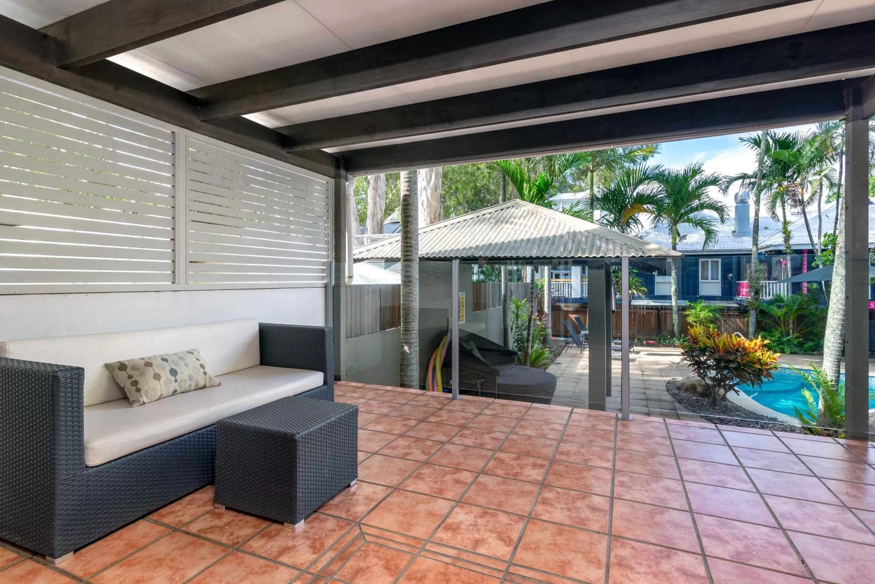Patio in Paradise On The Beach Resort