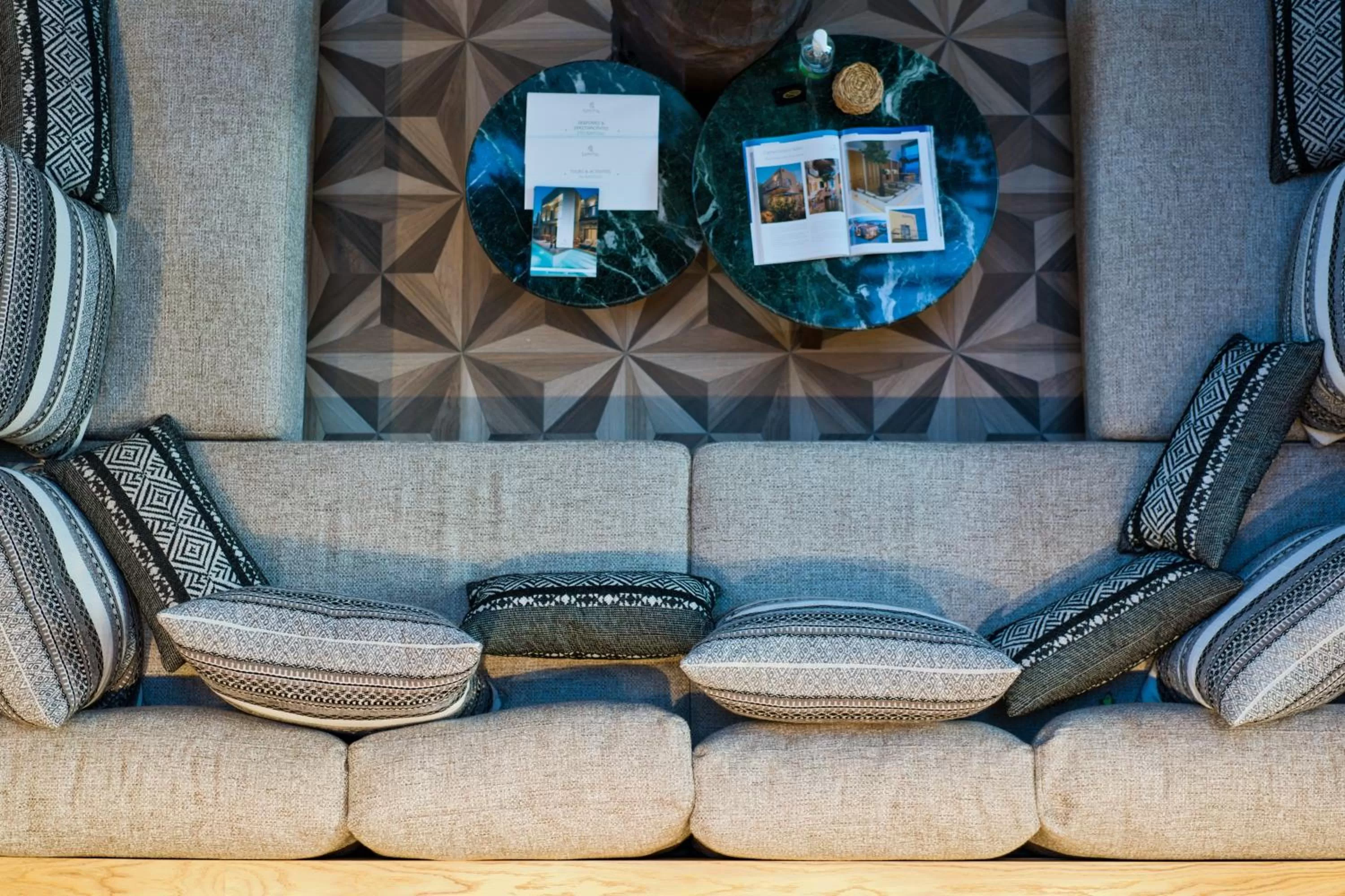 Communal lounge/ TV room in Capital Luxury Suites