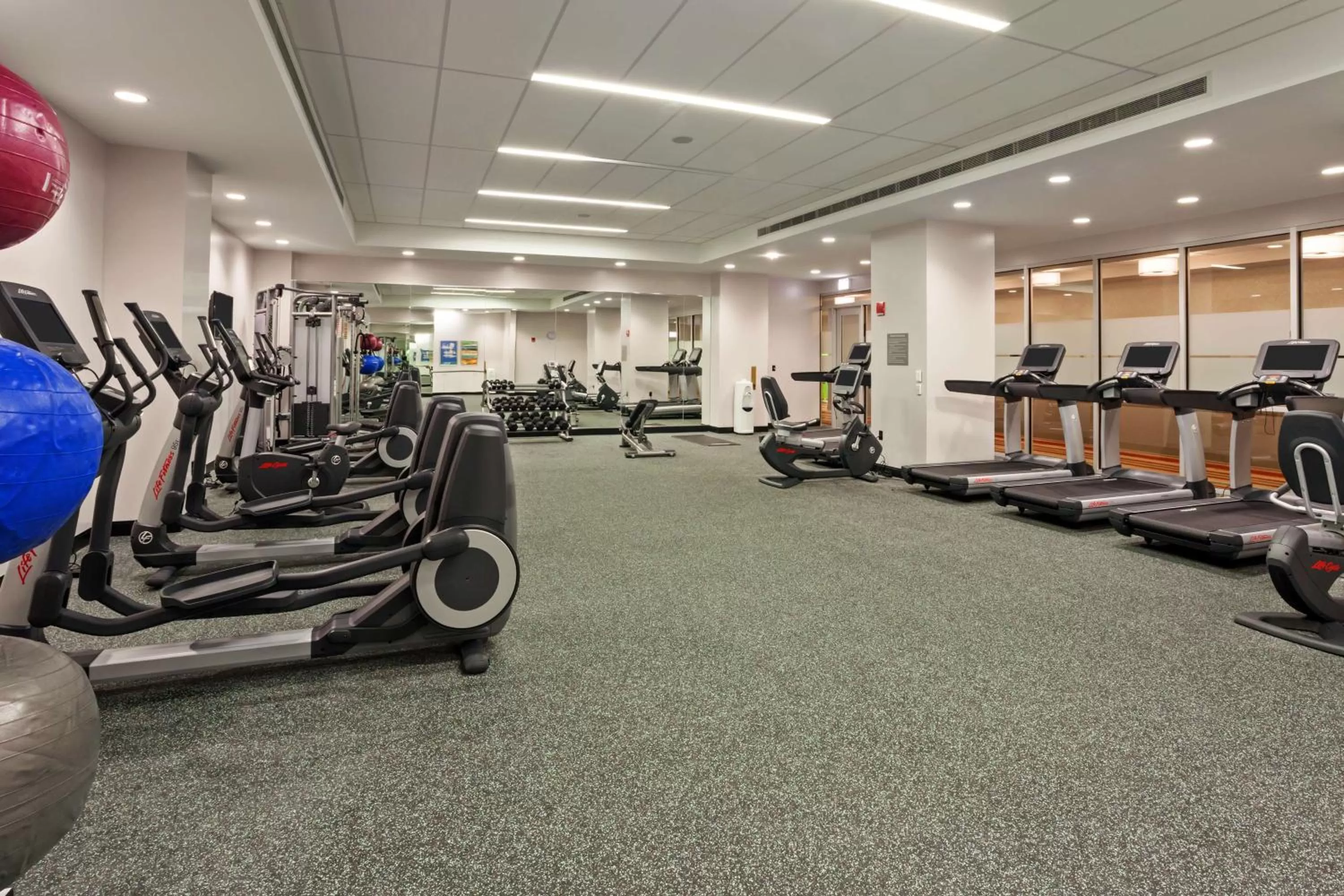 Fitness centre/facilities in Hyatt Place Chicago River North