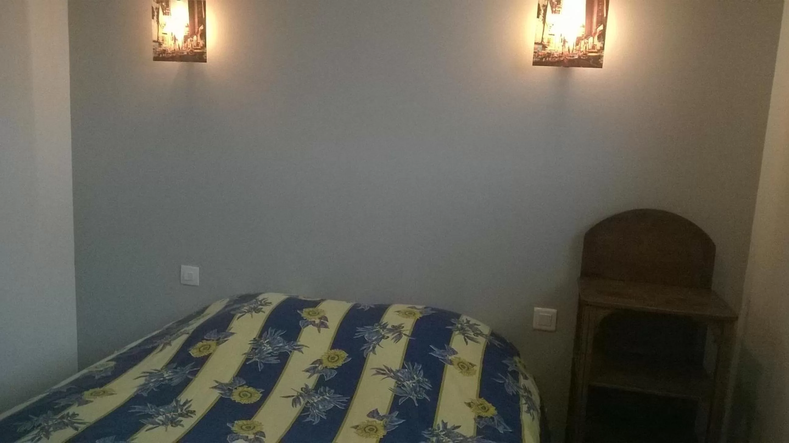 Bed in Hotel Tyblomen