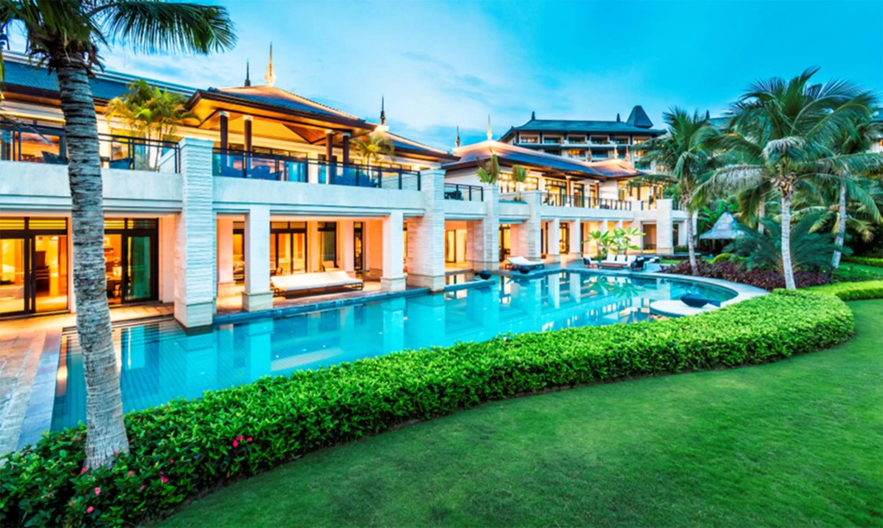 Garden in Raffles Hainan Clear Water Bay