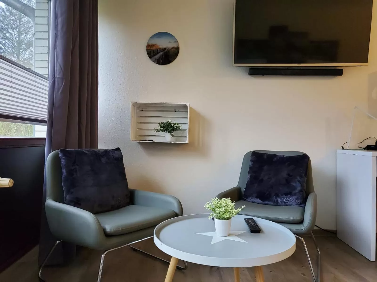 TV and multimedia in Hotel Seeblick am Sankelmarker See - Natur und Erholung