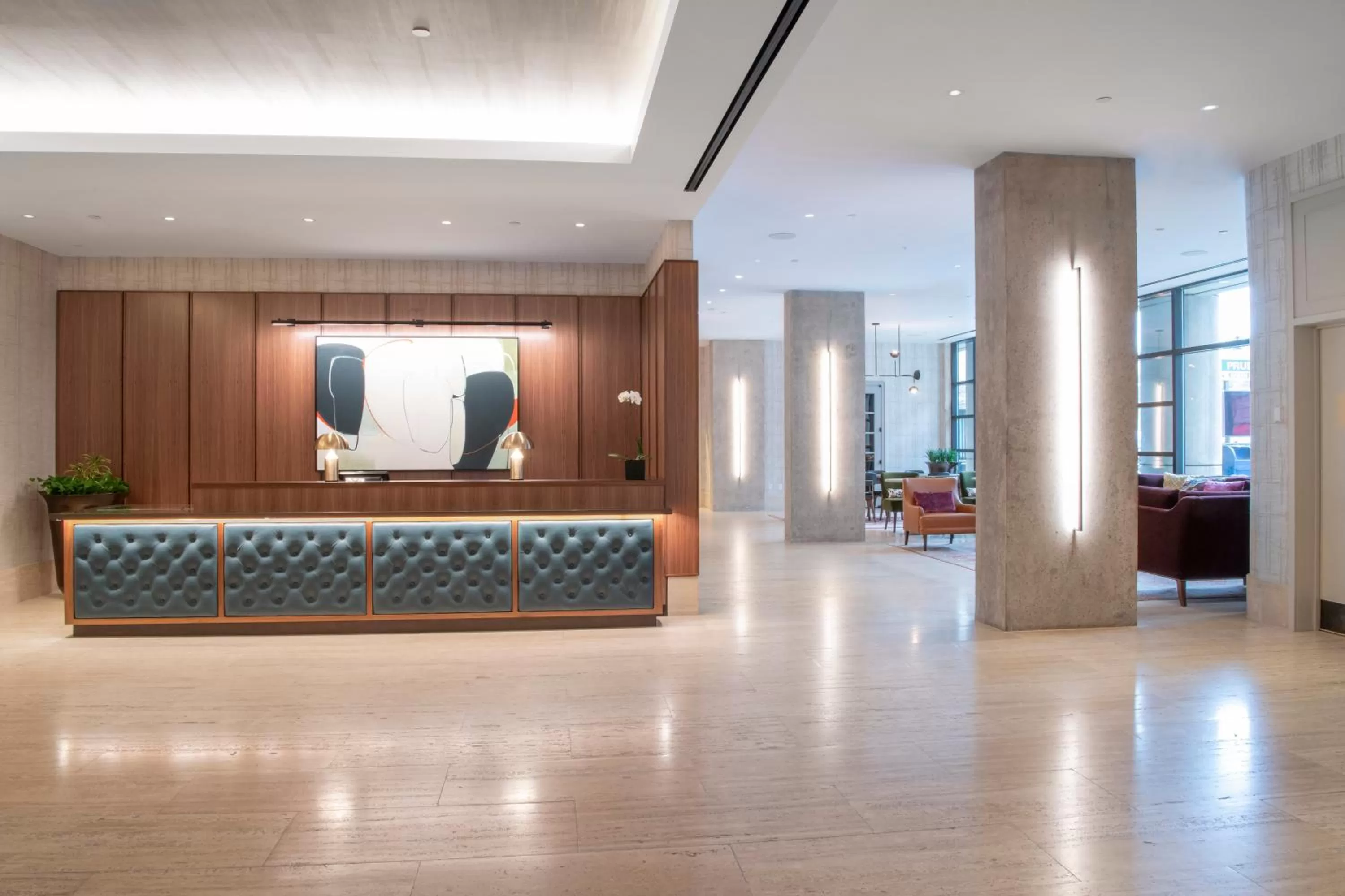 Staff in The Colonnade Hotel