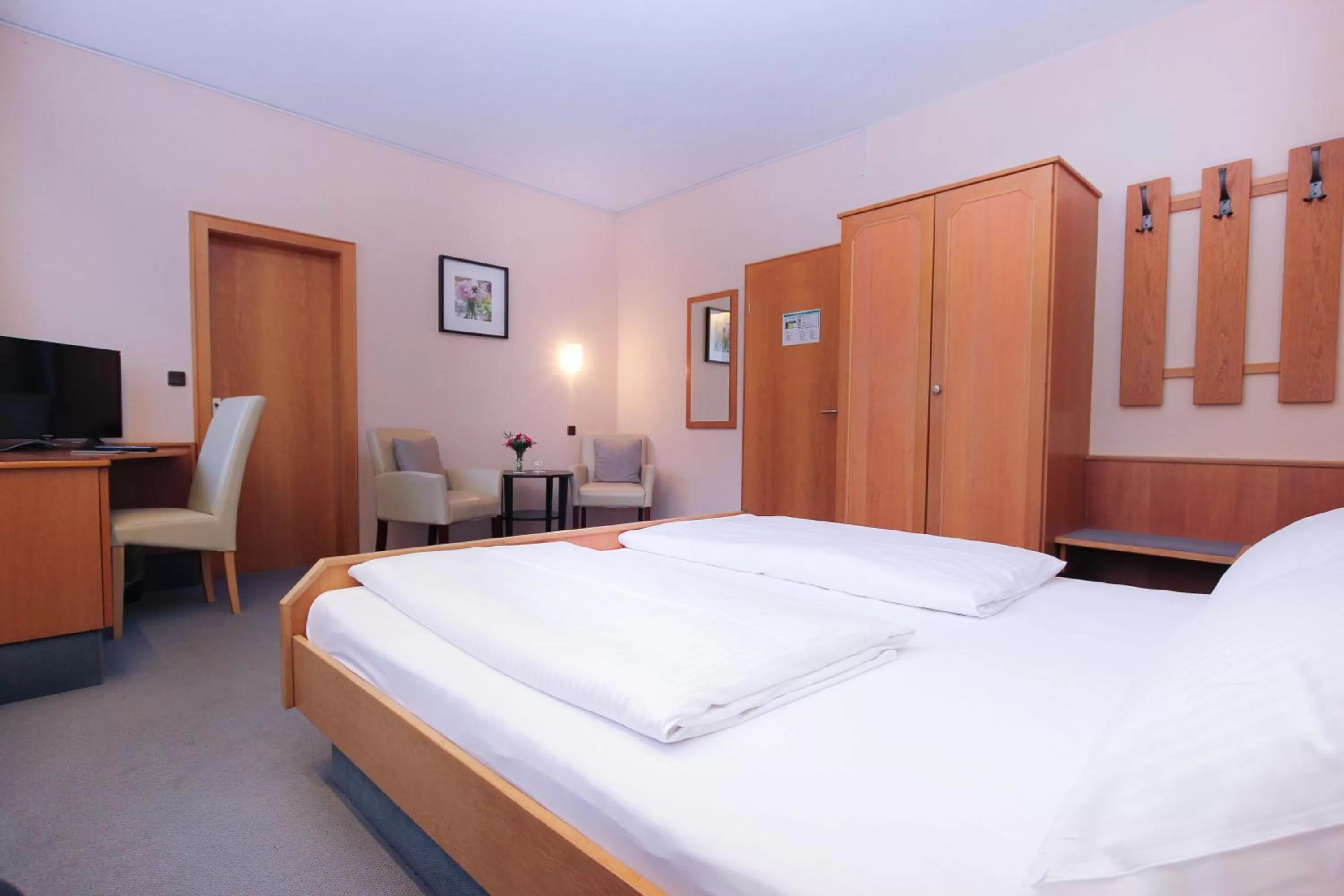 Bed in City Hotel Würzburg