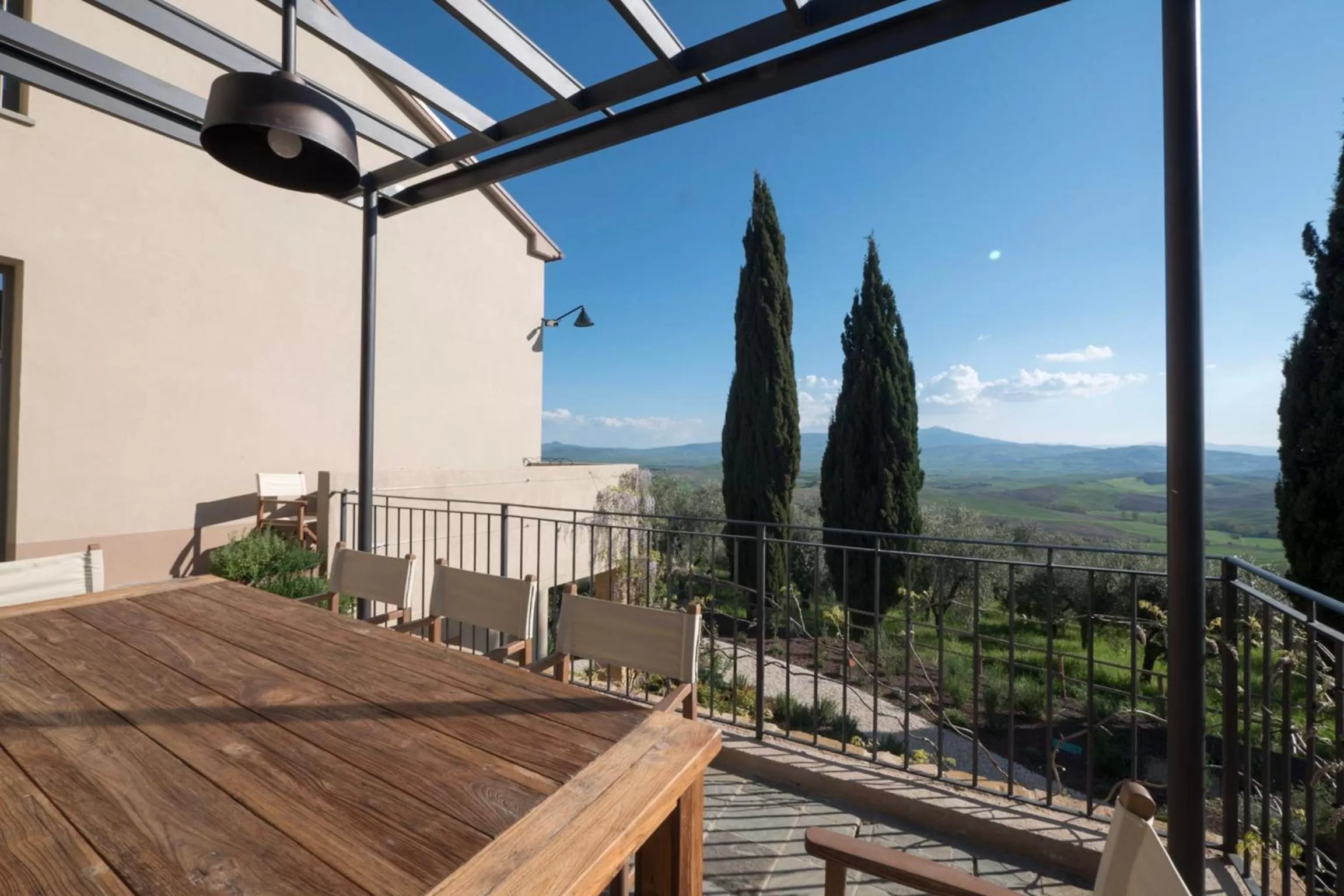 Patio in A440 in Tuscany