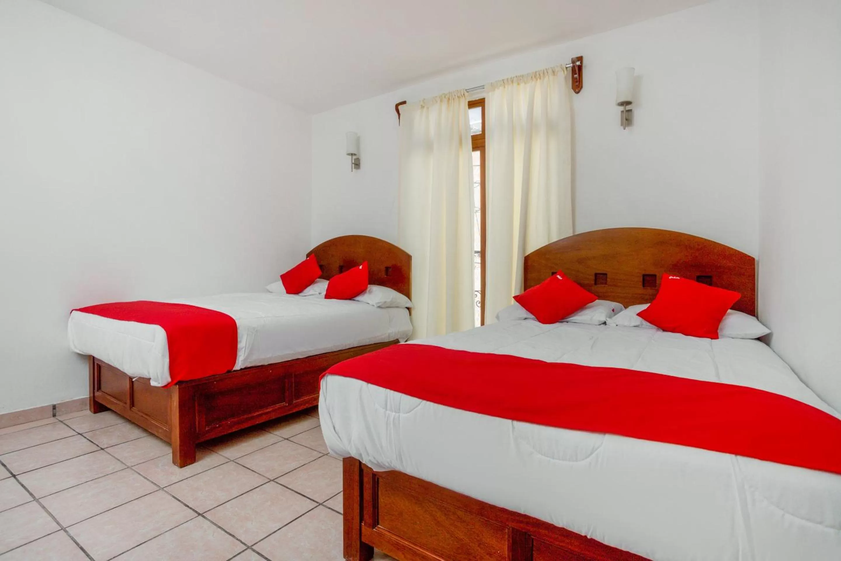 Bedroom in OYO Hotel Montes, Atlixco Puebla