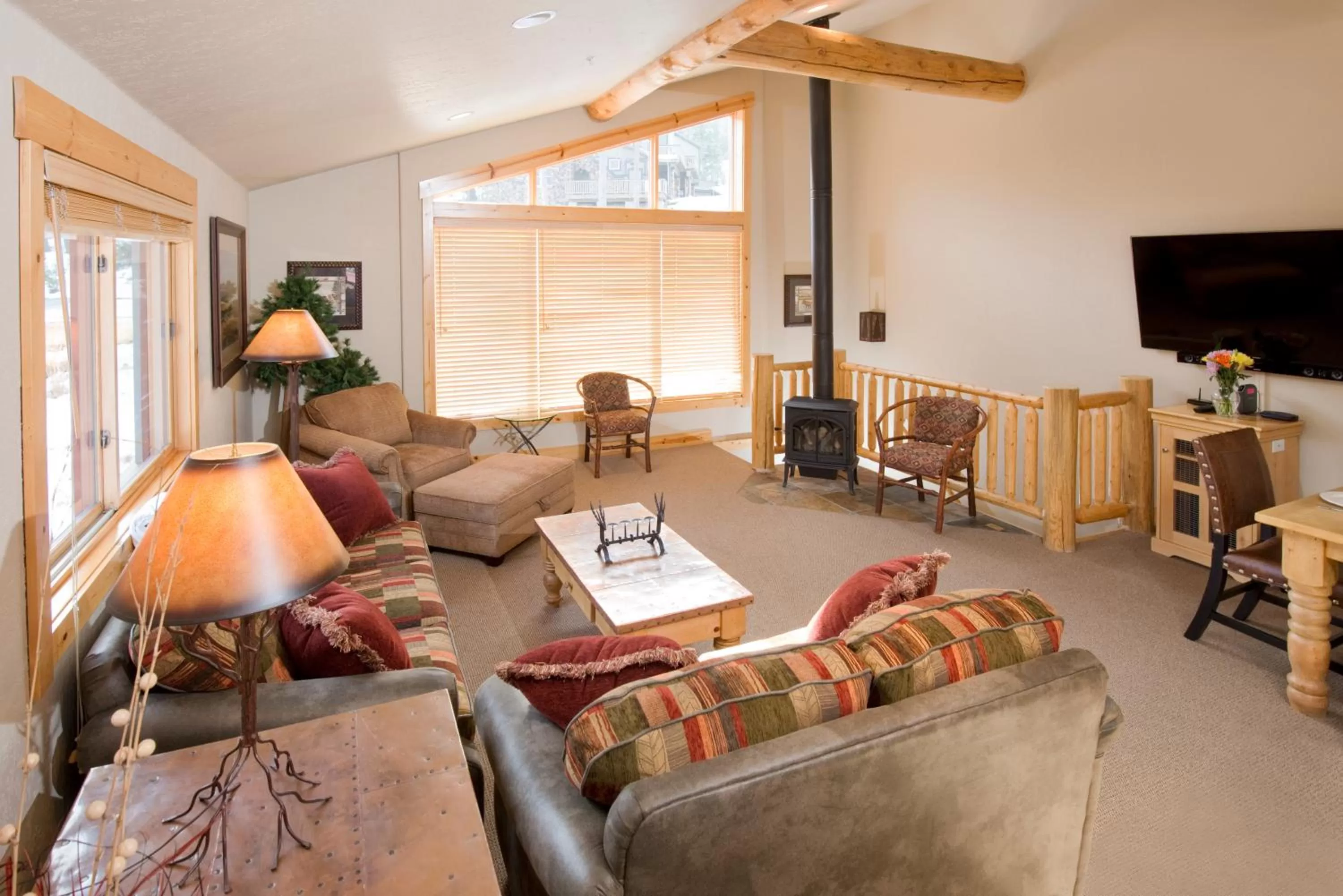 Living room in Kirkwood Mountain Resort Properties