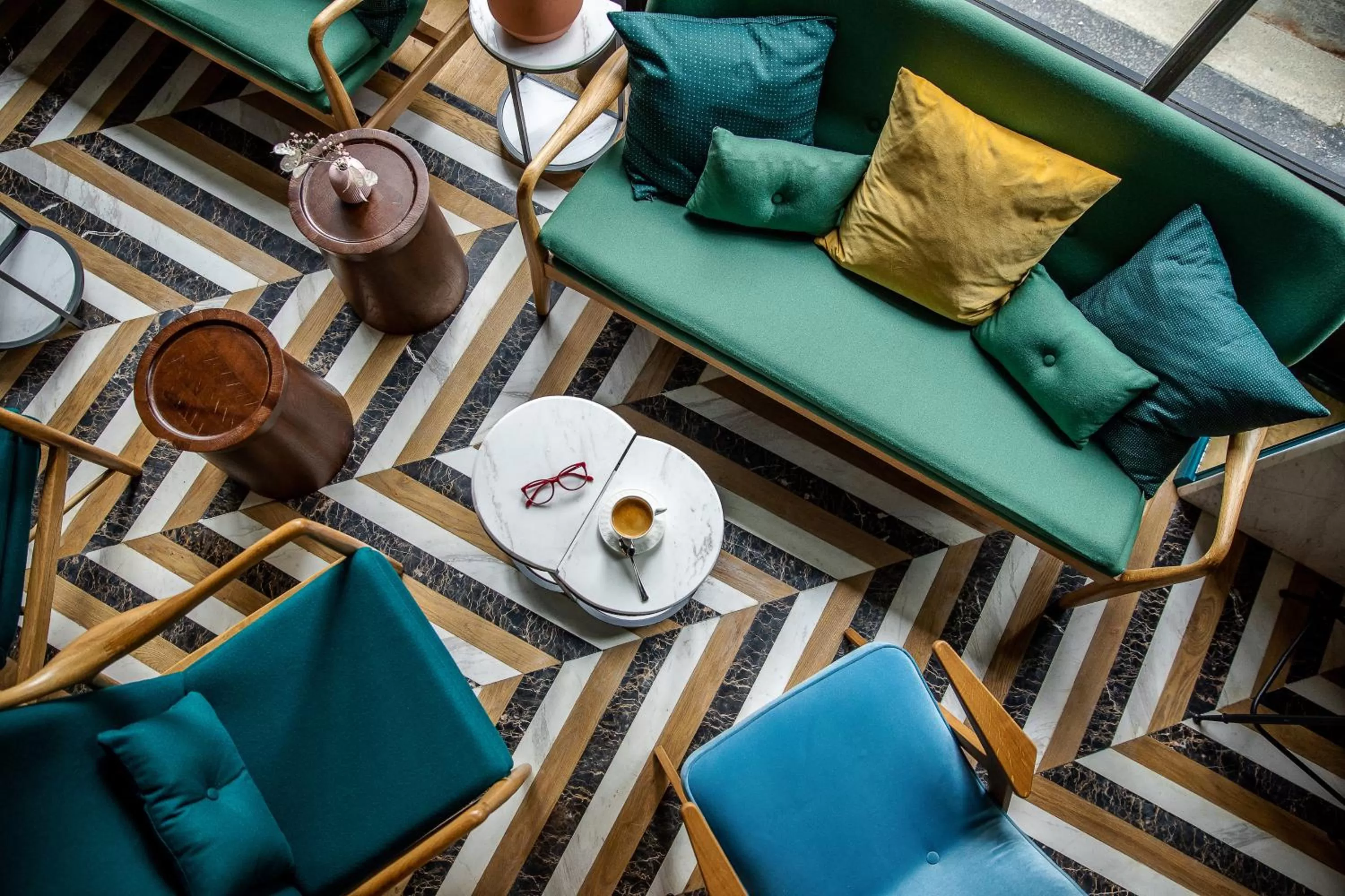 Lobby or reception in Rose Bourbon