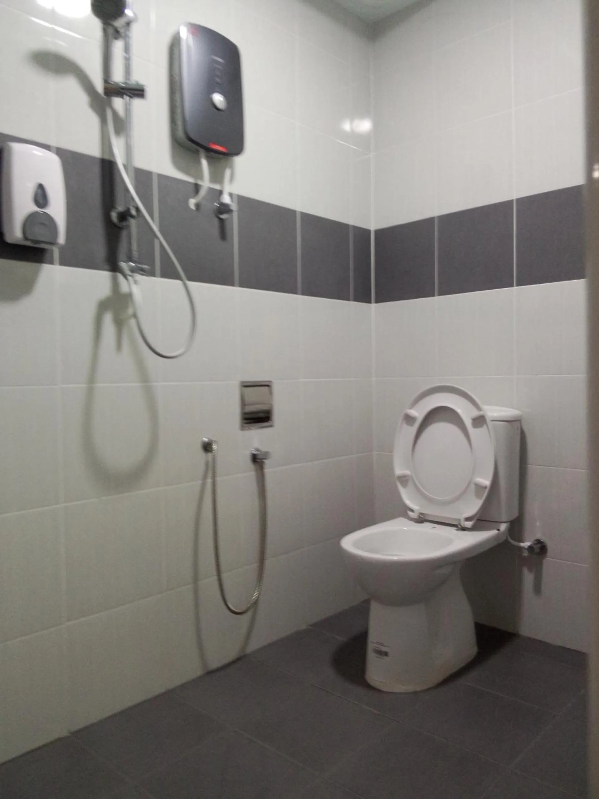 Toilet in Motel Fyna