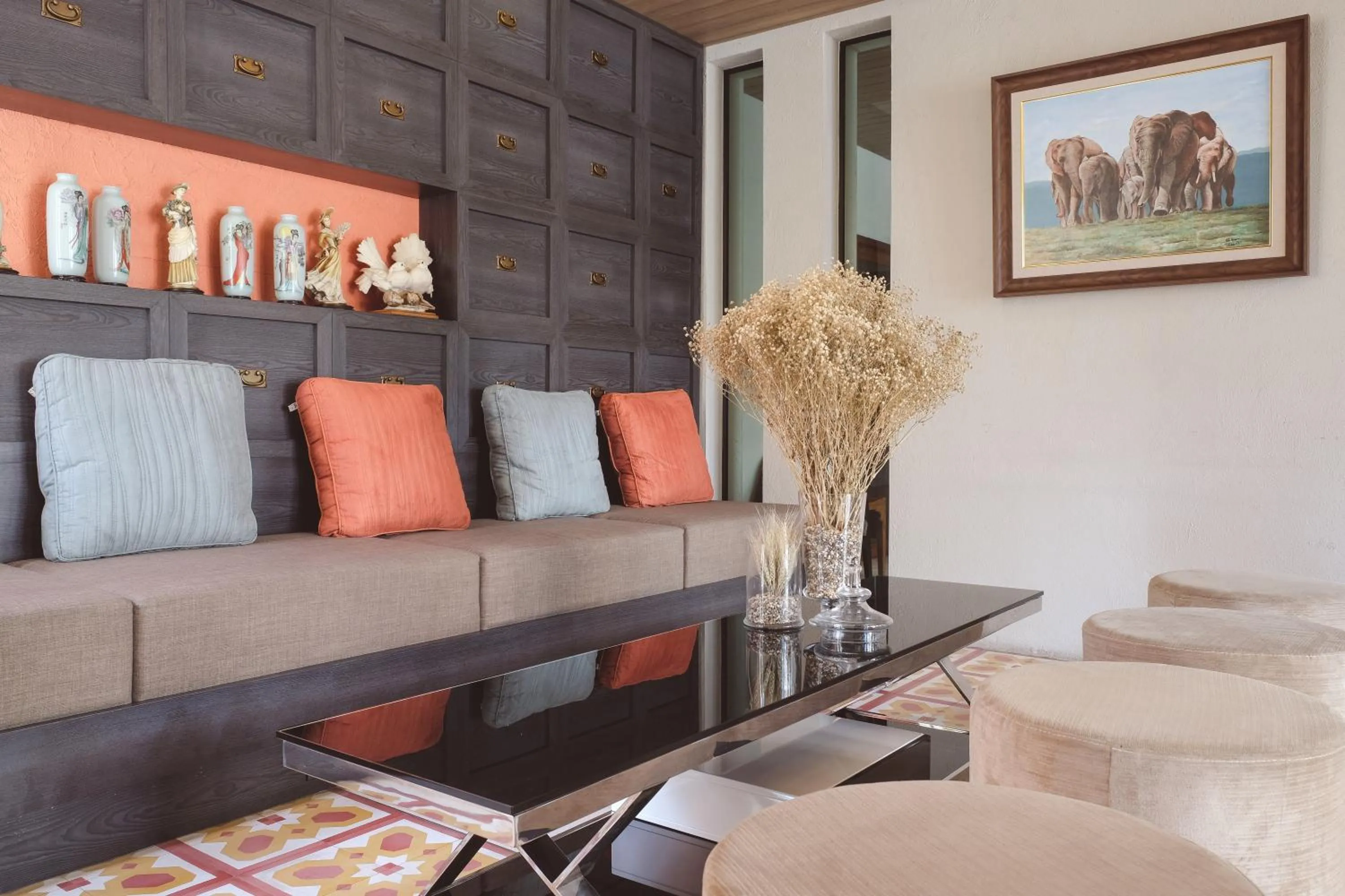 Lobby or reception in Tapae Gate Villa