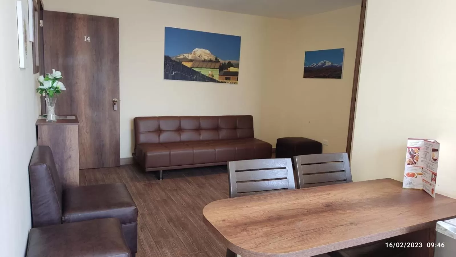 Seating area in Apart Cayambe