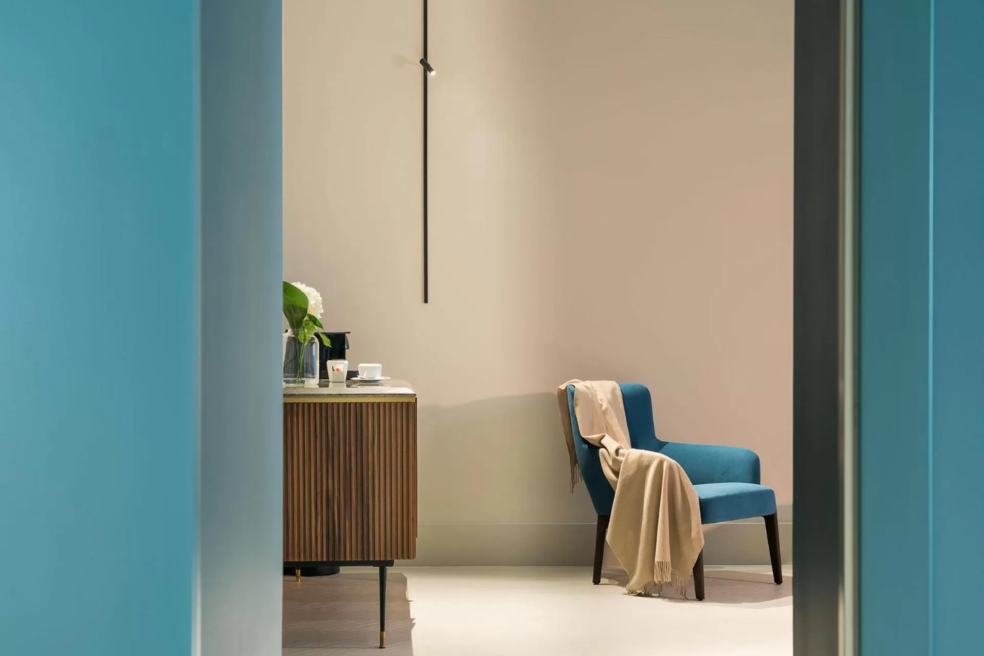 Living room in Byssus Suites