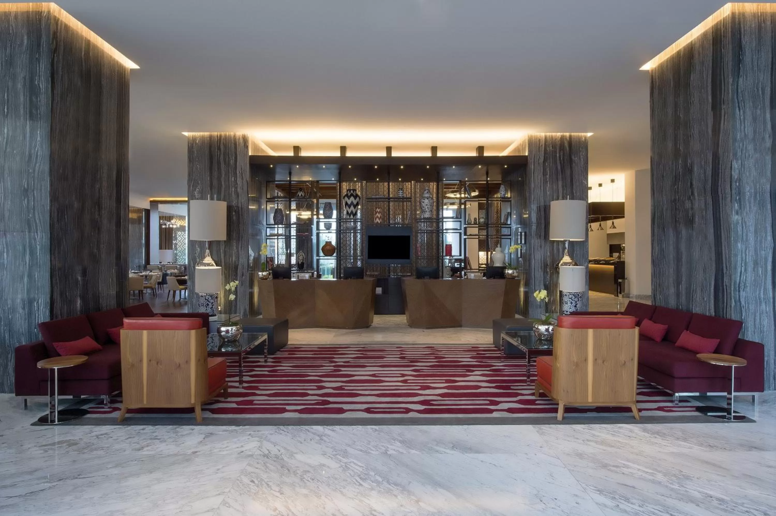 Lobby or reception in Grand Fiesta Americana Puebla Angelópolis