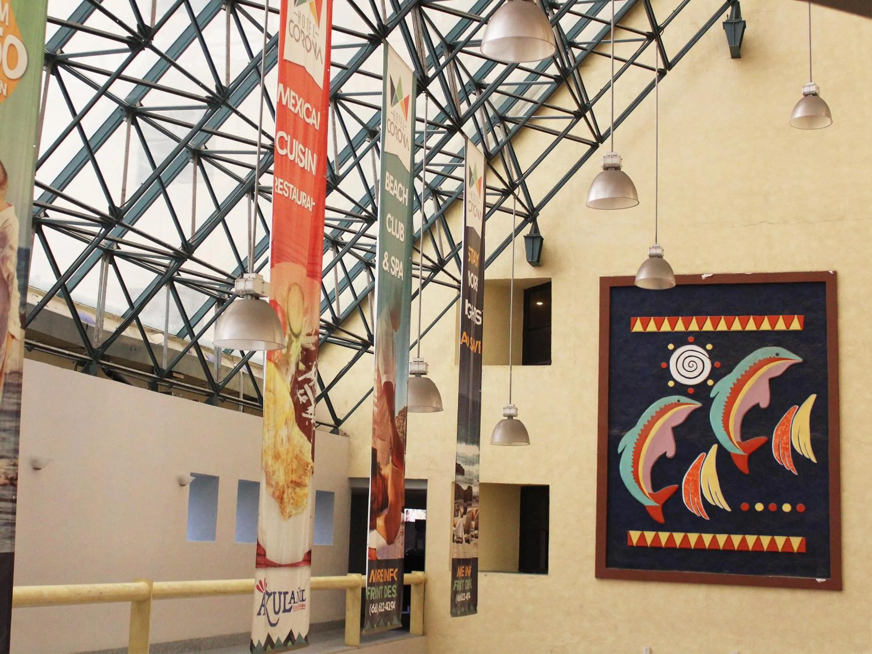 Decorative detail in Hotel Corona Plaza