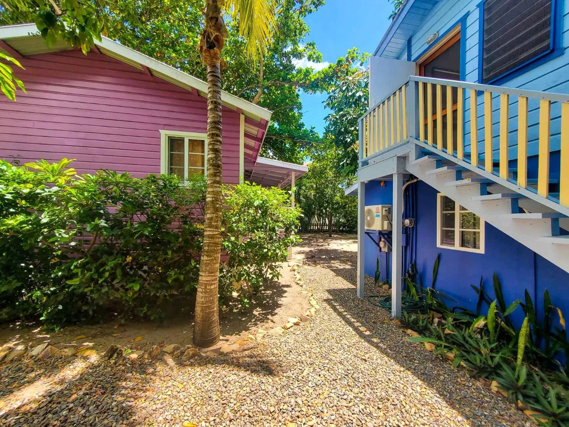 Facade/entrance, Property Building in Placencia Villas