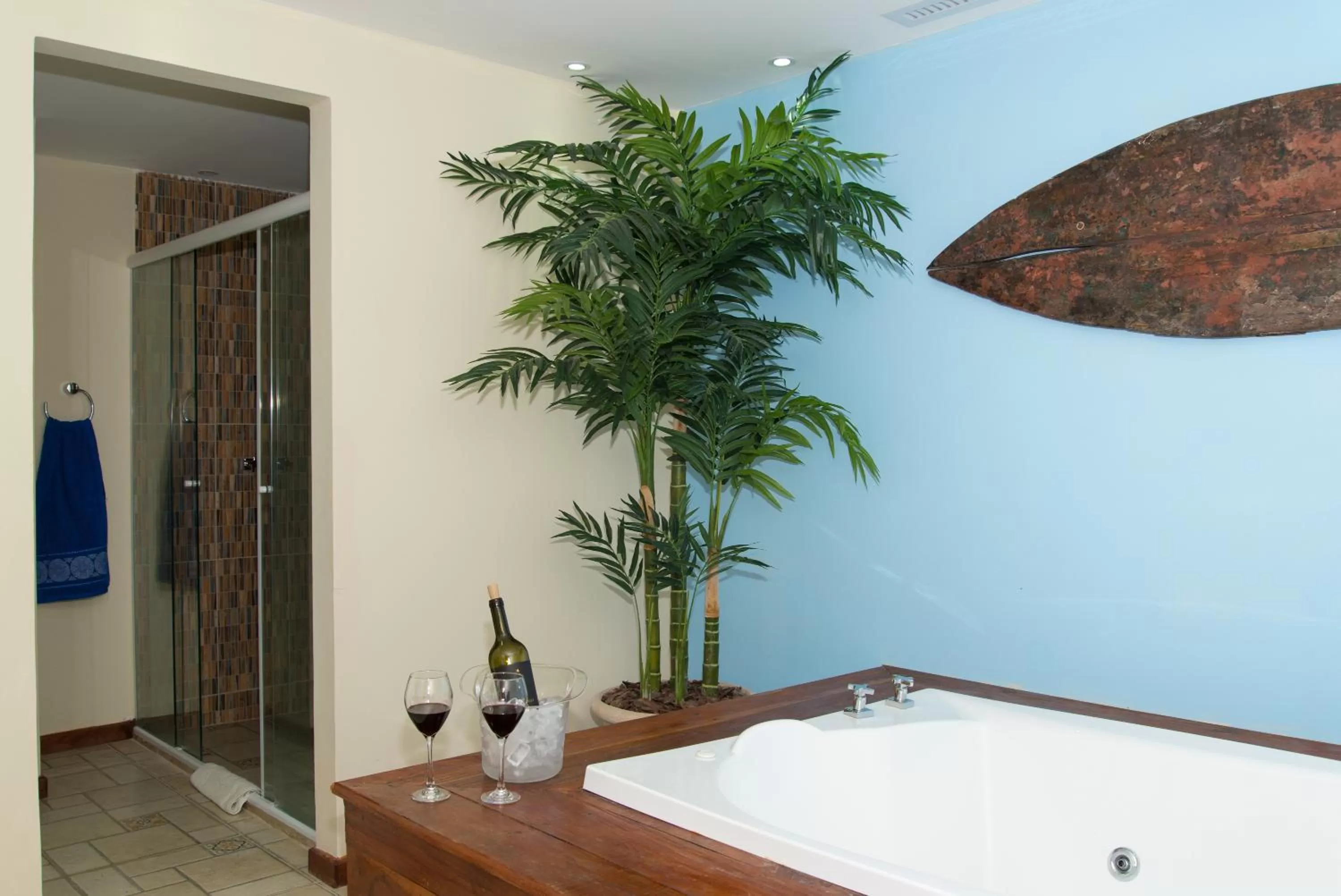 Hot Tub in Pousada La Dolce Vita