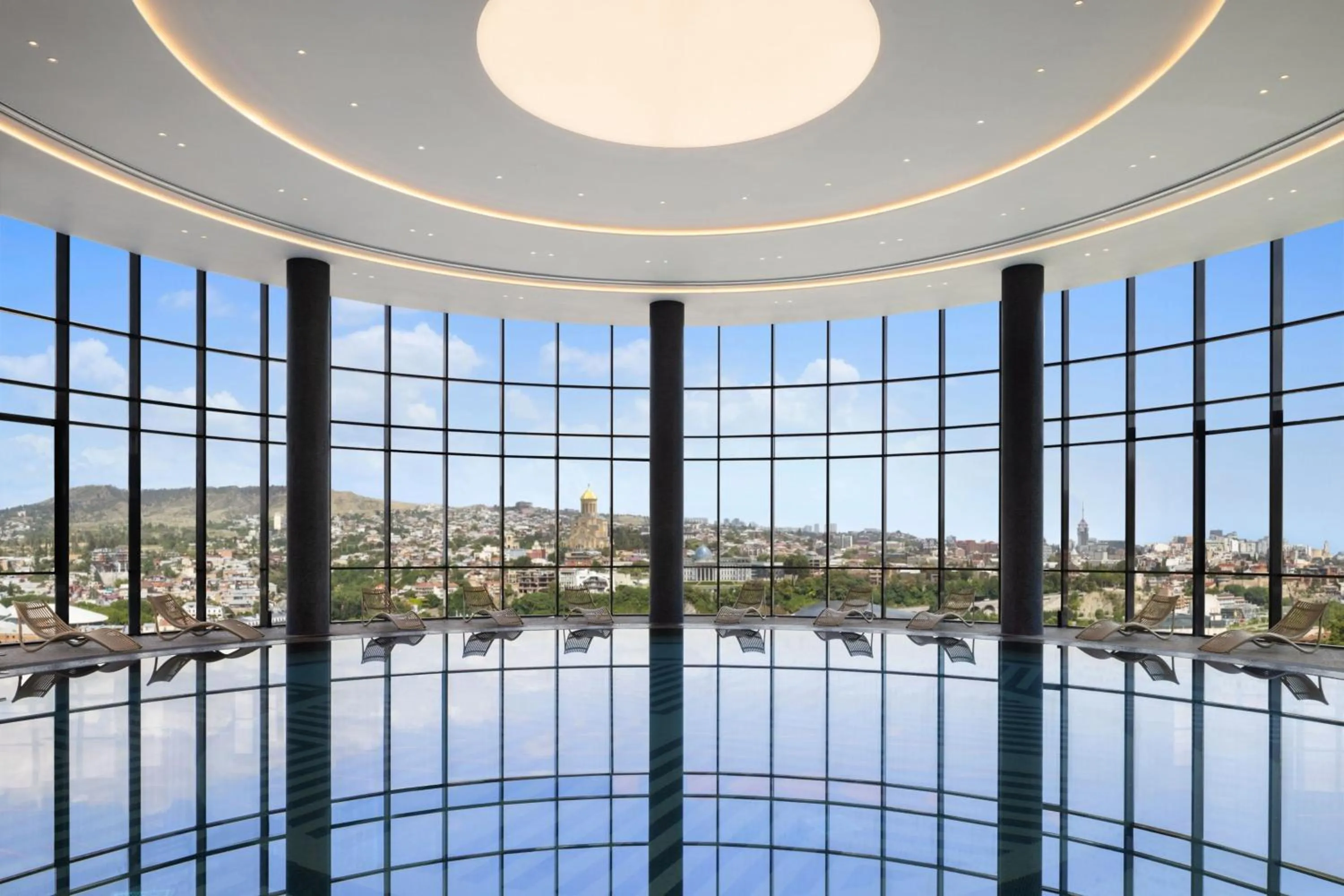 Swimming pool in Paragraph Freedom Square, a Luxury Collection Hotel, Tbilisi