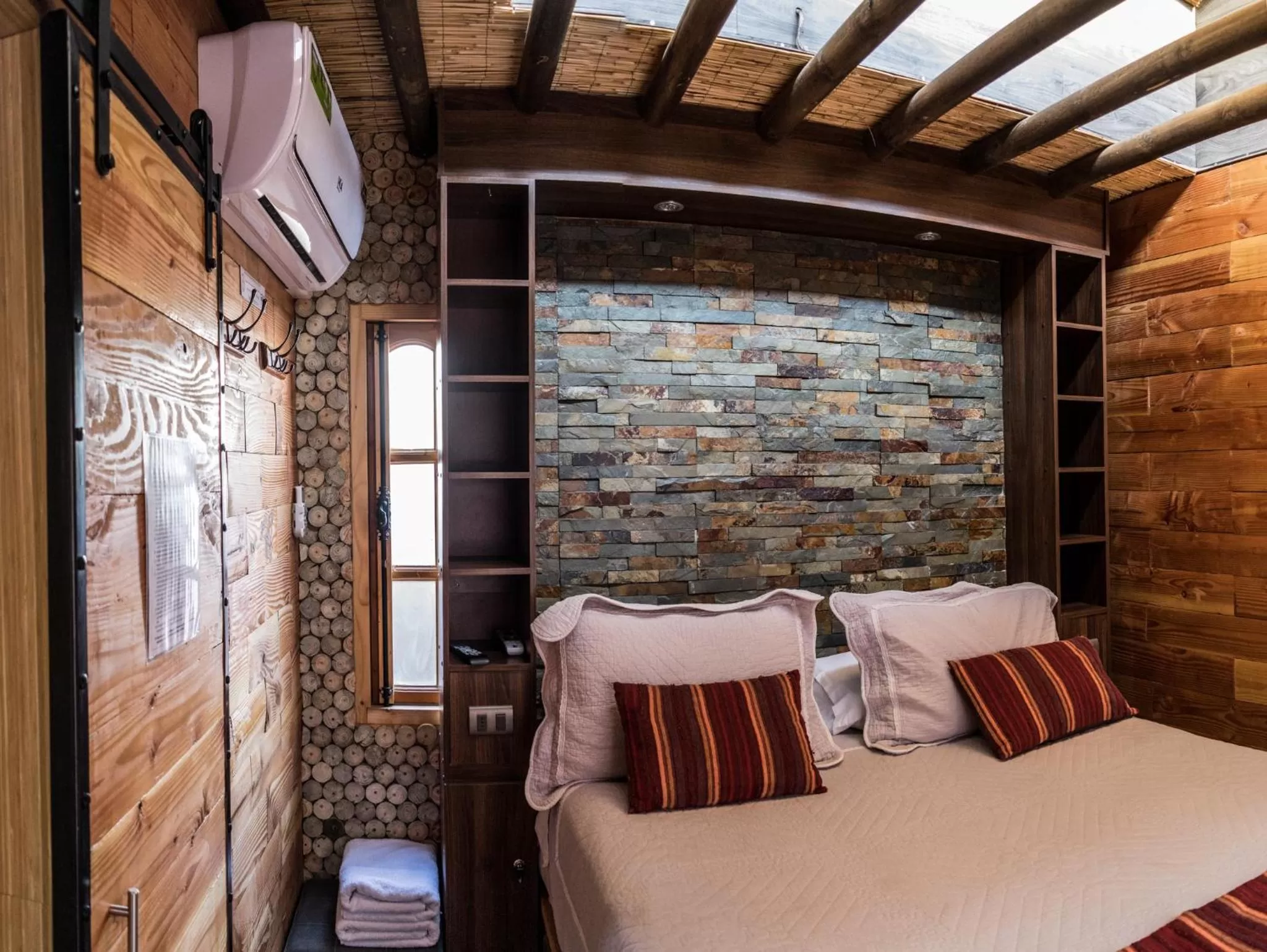 Bed in Hotel Manada del Desierto