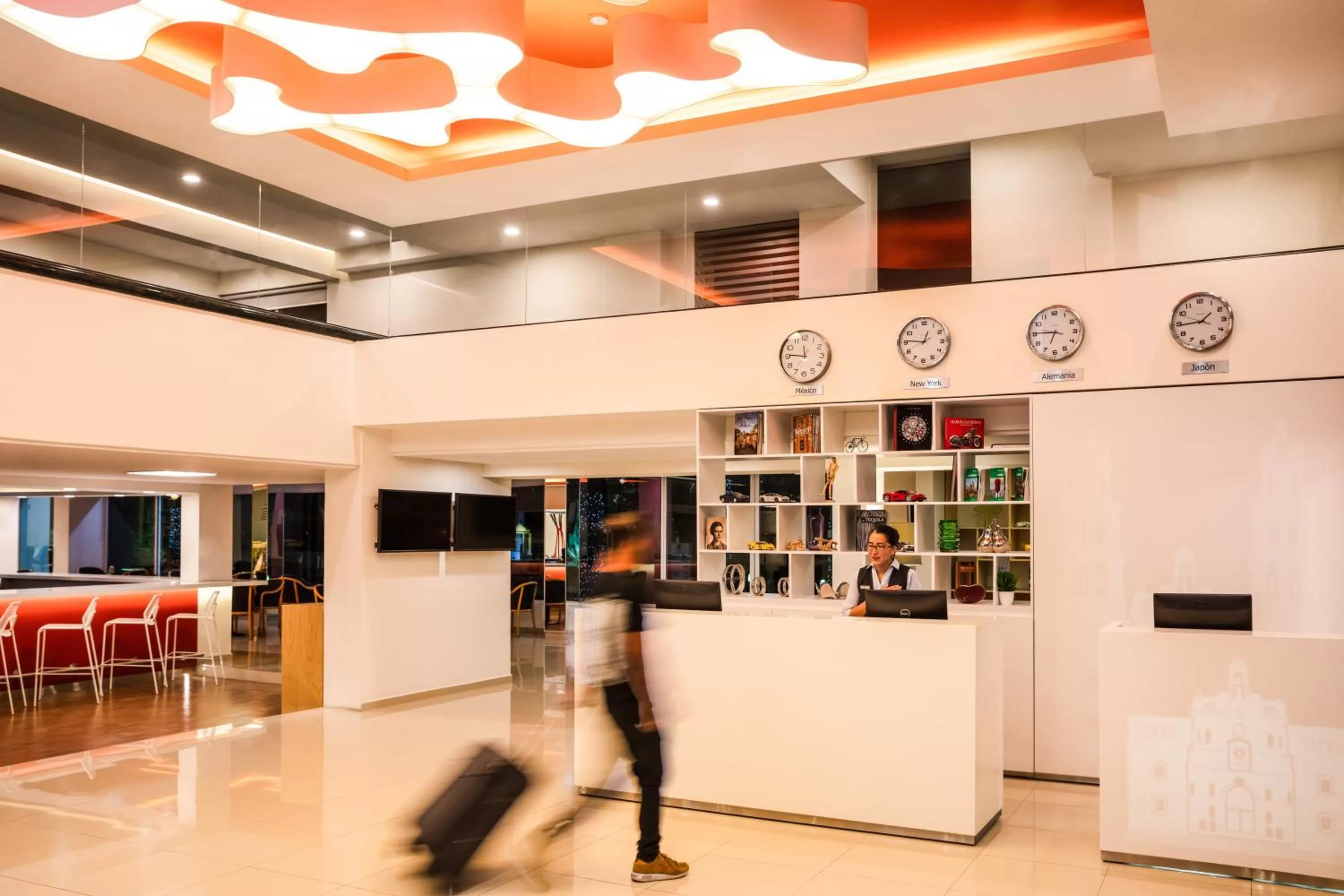 Lobby or reception in Fiesta Inn San Luis Potosi Glorieta Juarez