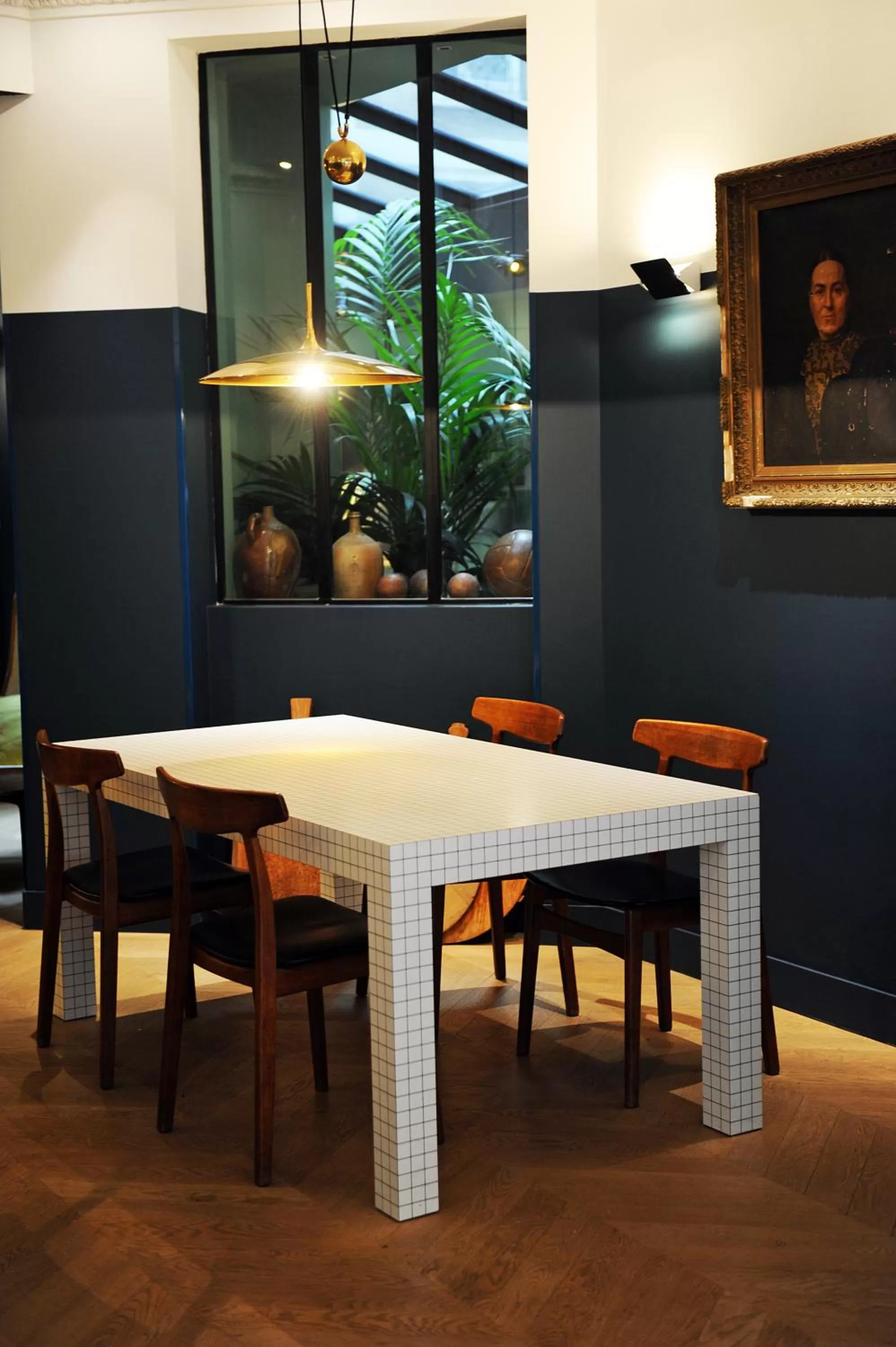 Decorative detail in COQ Hotel Paris