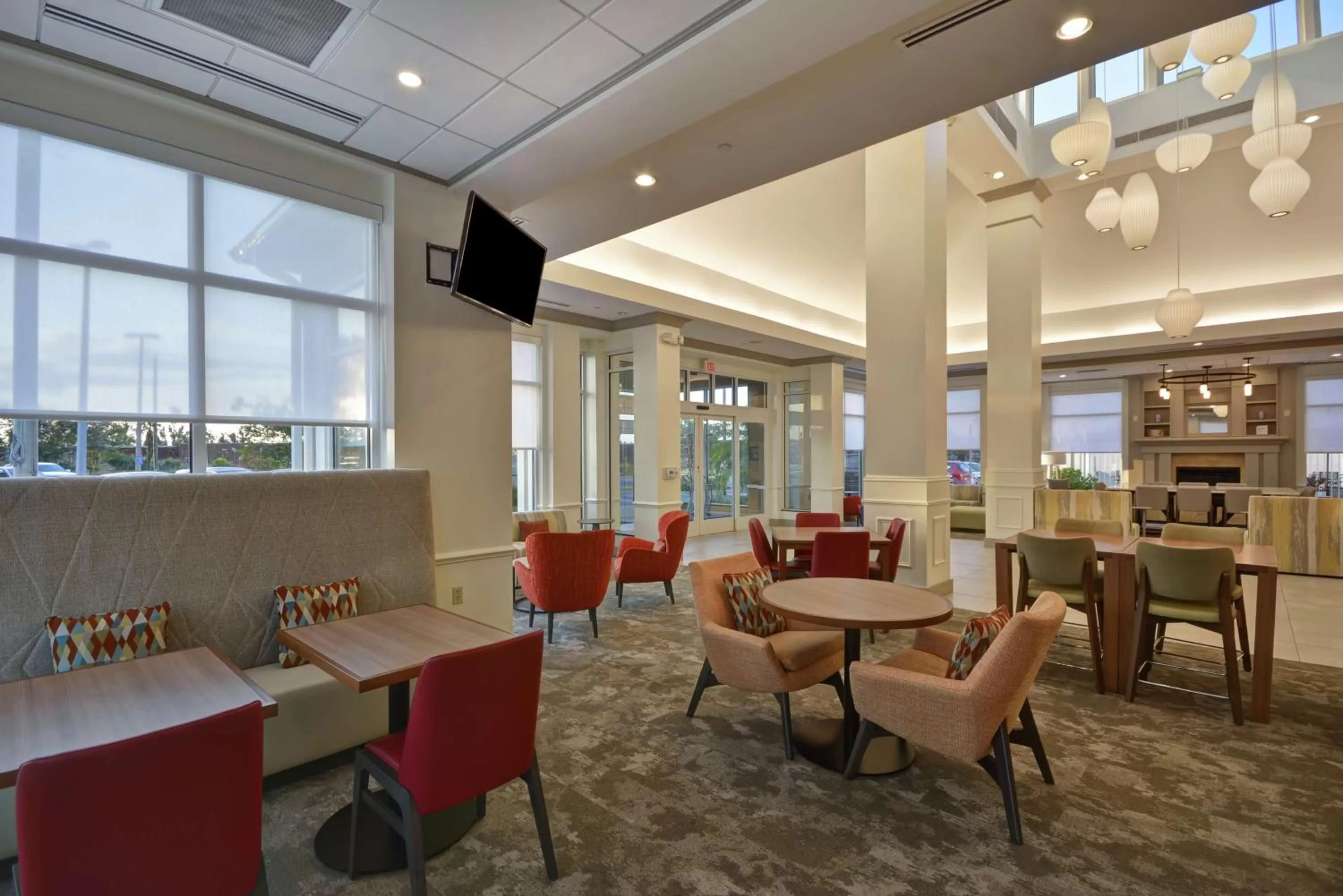Lobby or reception in Hilton Garden Inn Panama City