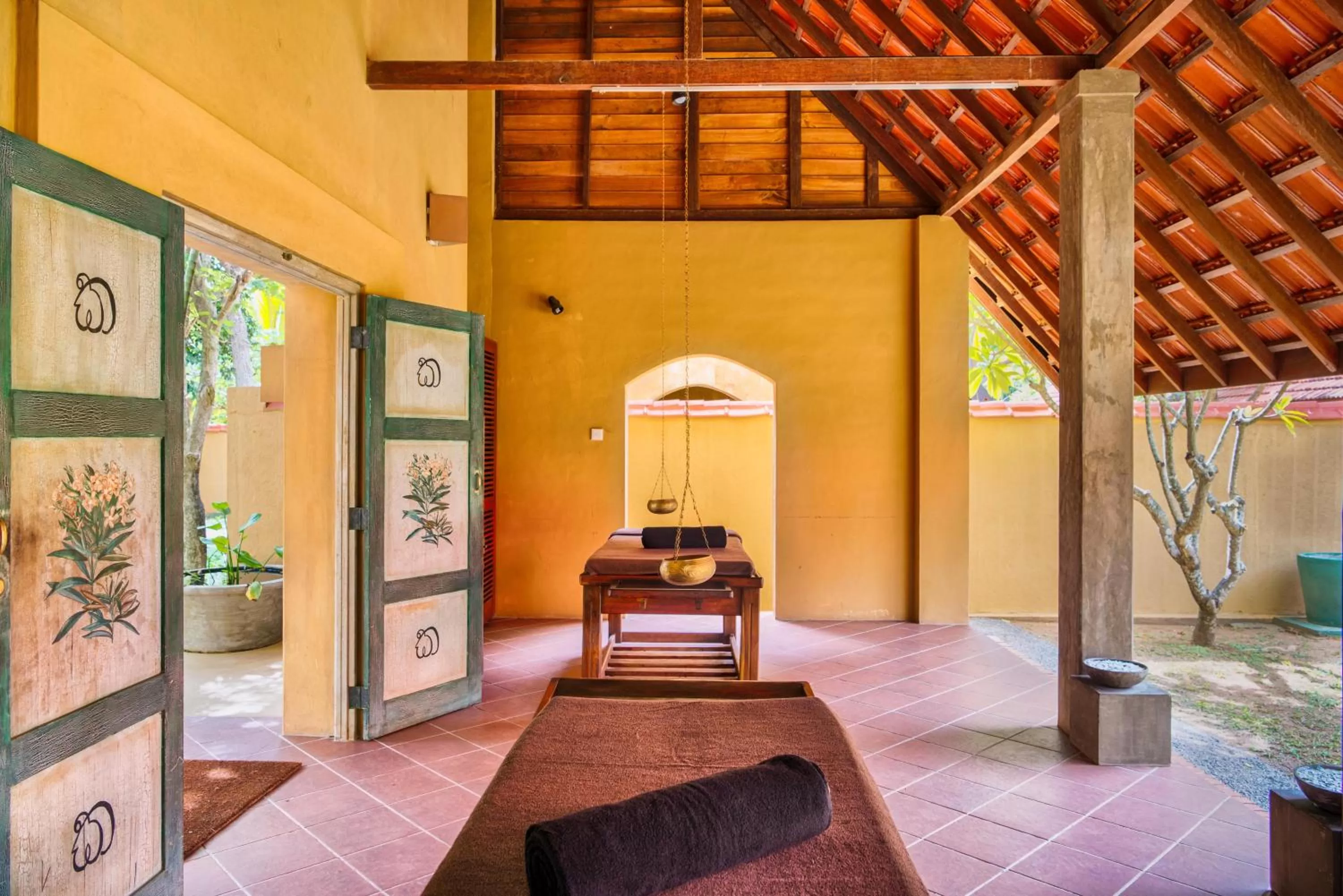 Garden in Jetwing Ayurveda Pavilions