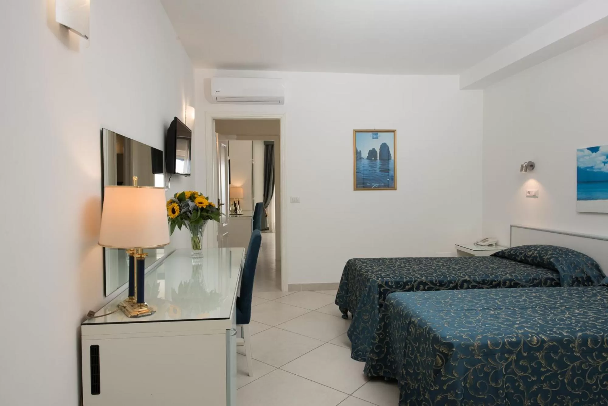 Bed in Hotel Weber Ambassador