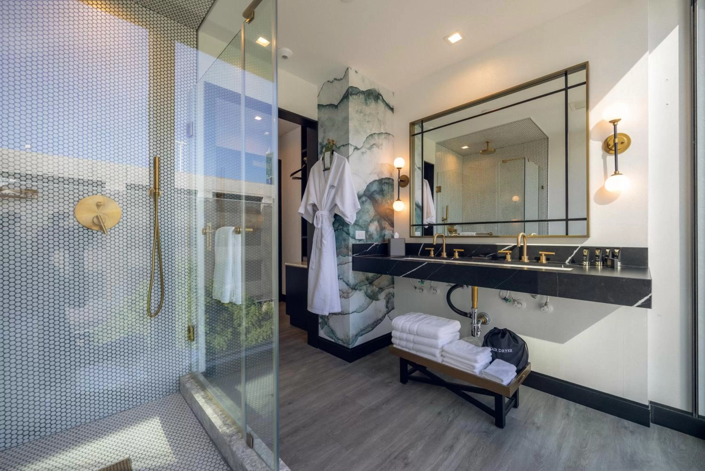 Bathroom in The Godfrey Hotel Hollywood