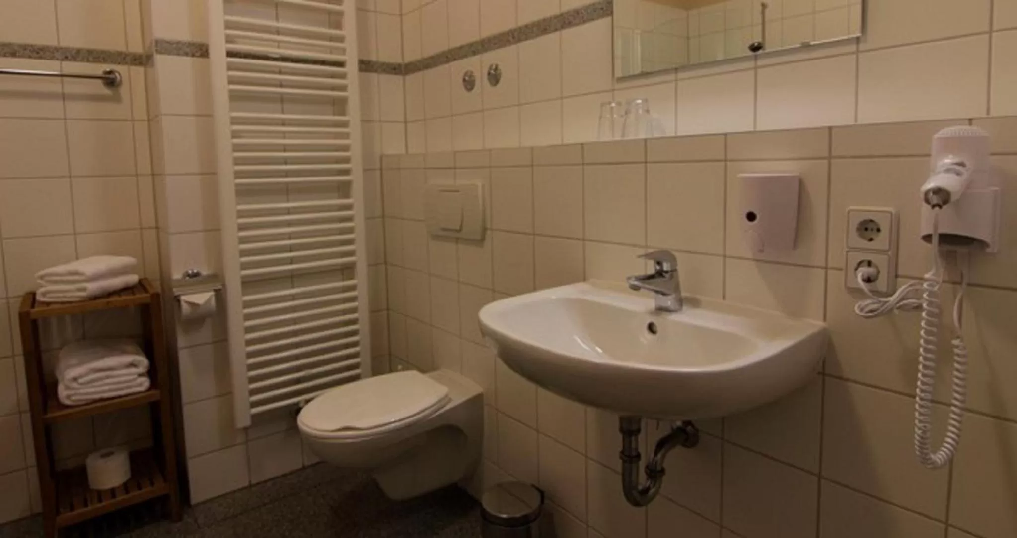 Bathroom in Hotel Zittauer Hof