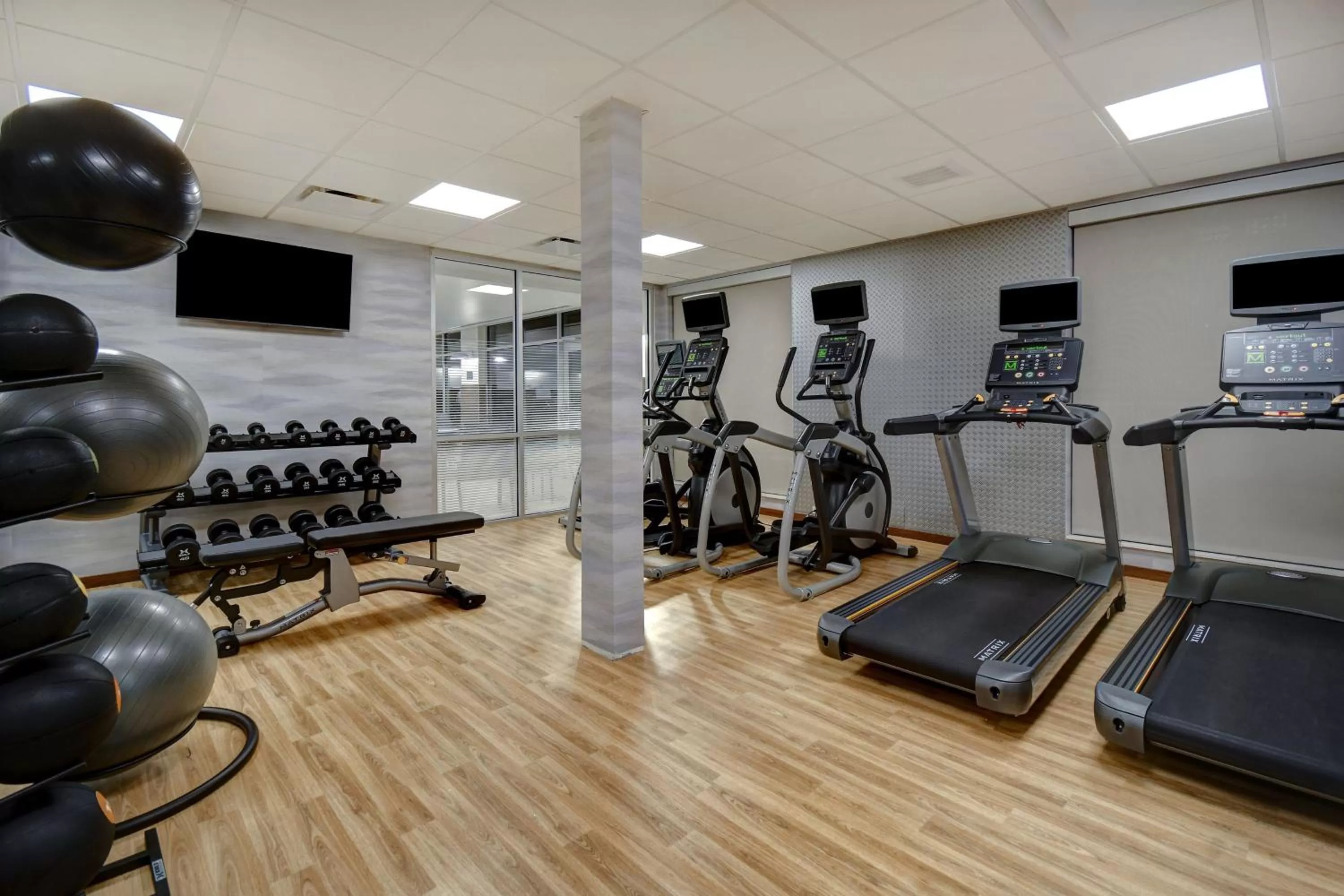 Fitness centre/facilities in Fairfield by Marriott Inn & Suites Grand Rapids Wyoming