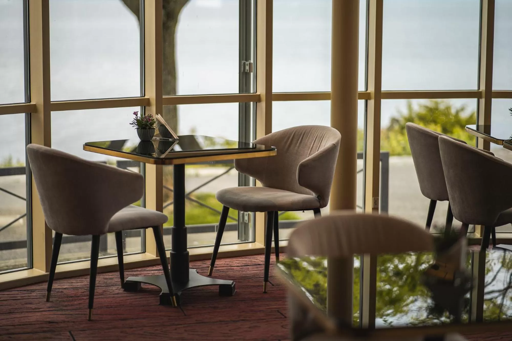 Dining area in Beau Rivage Hotel
