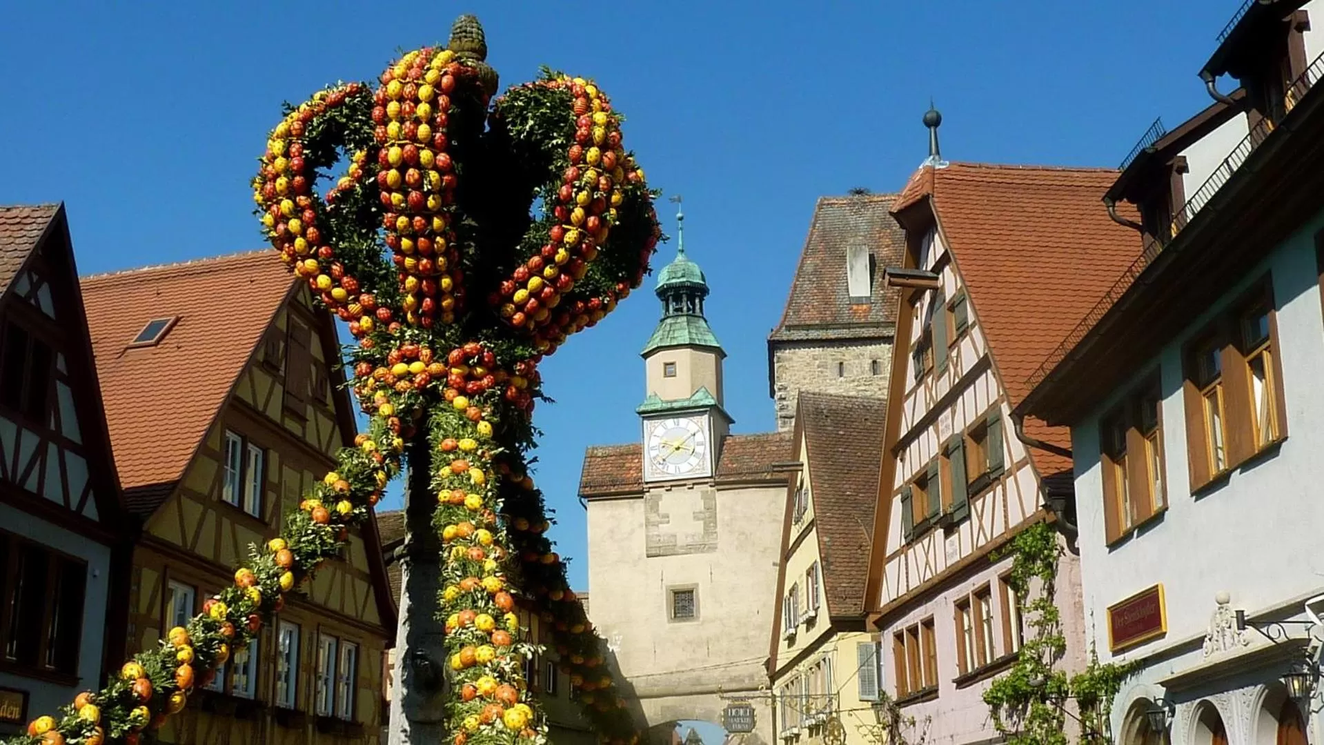 Spring in Hotel Rappen Rothenburg ob der Tauber