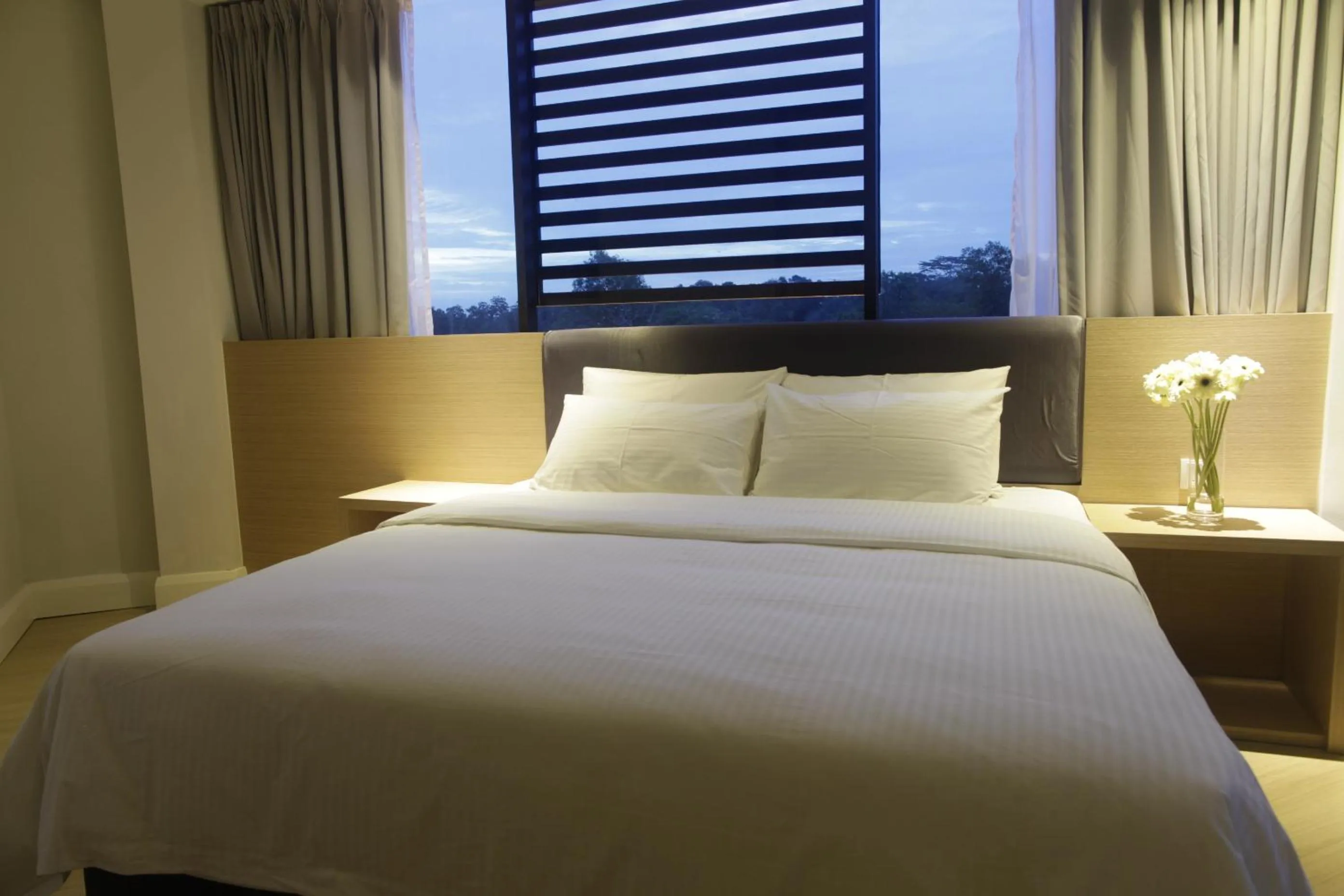 Bed in I am Jazz Hotel