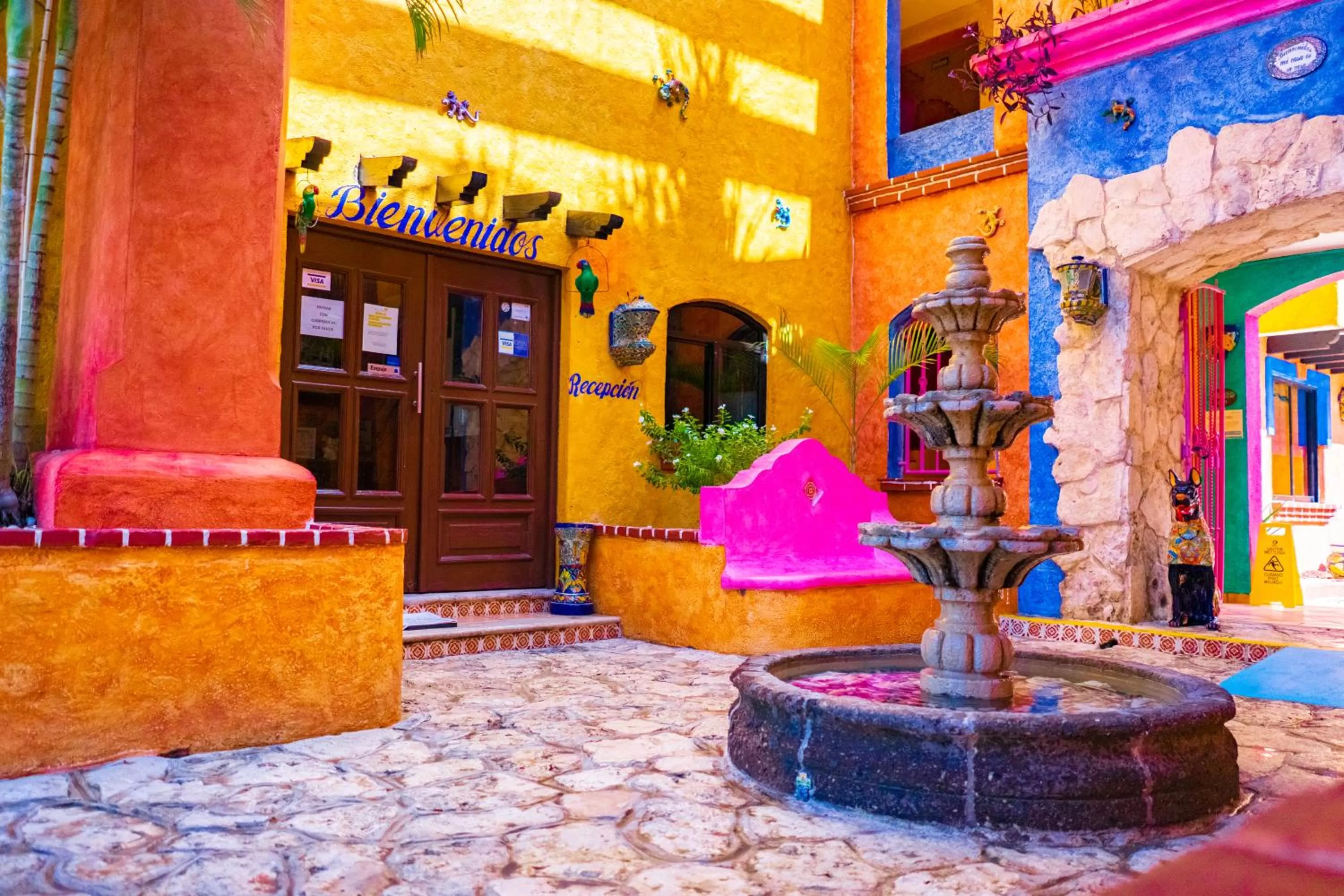 Facade/entrance in Hacienda Maria Bonita Hotel