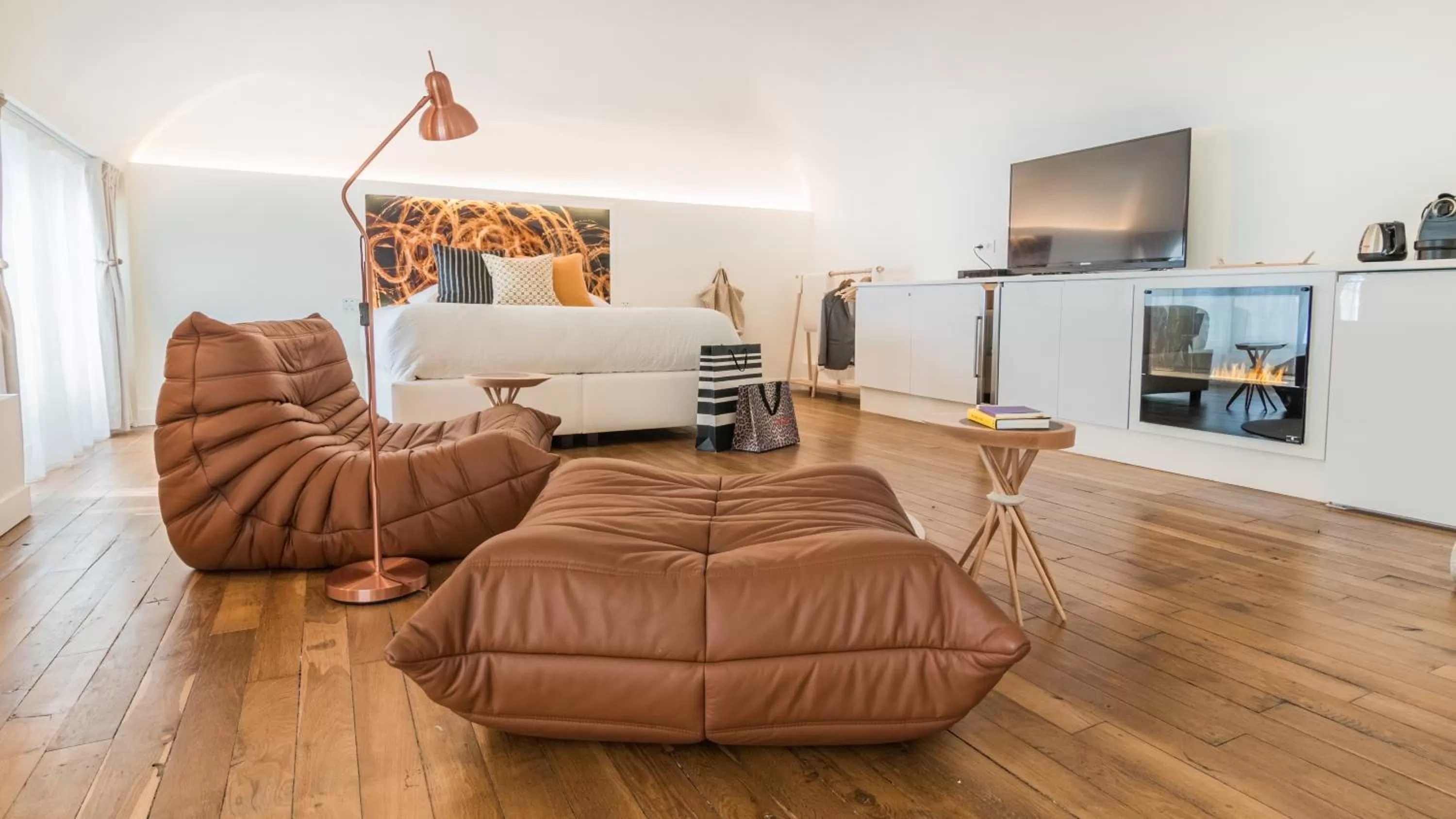 Living room, Seating Area in MiHotel Comte