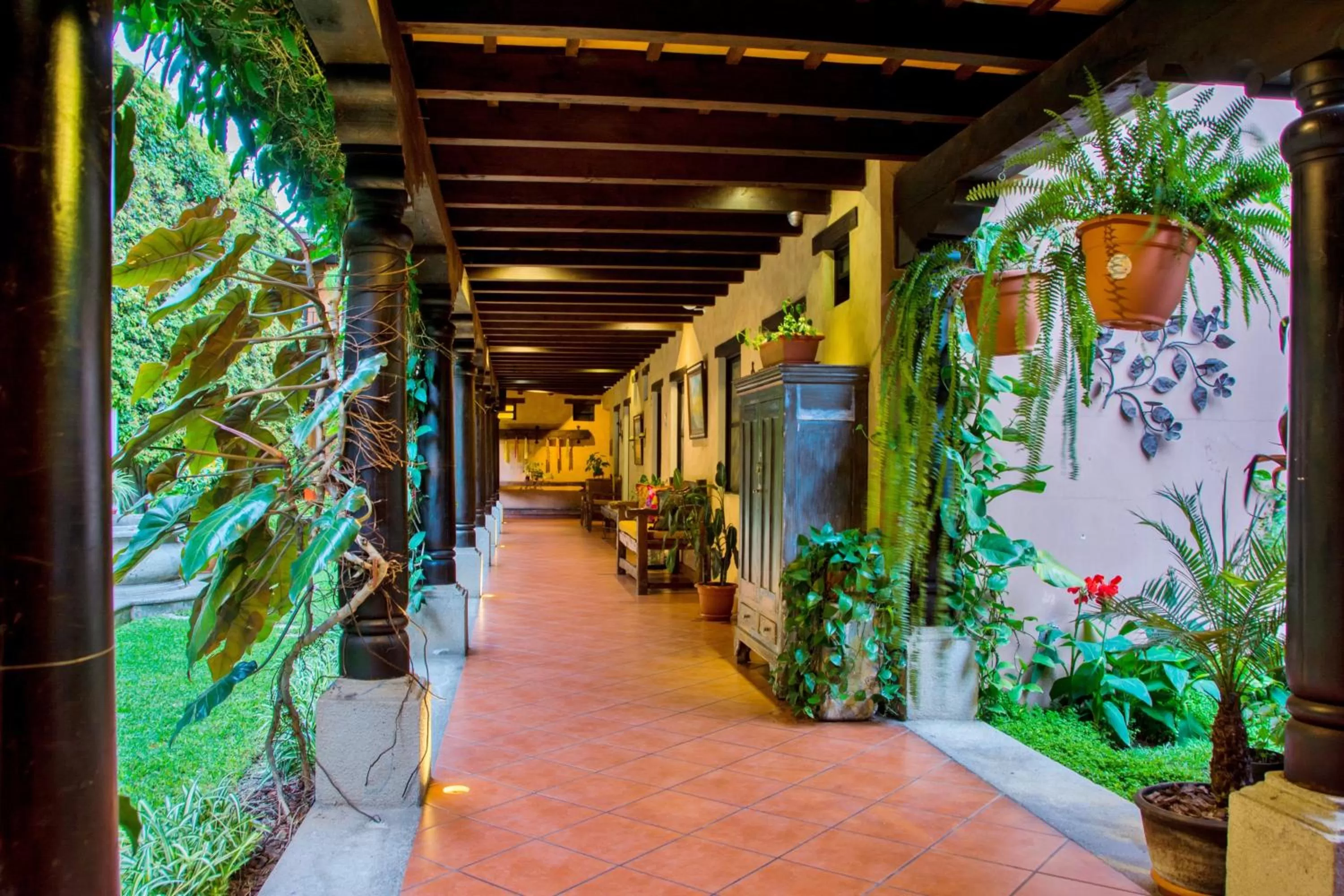 Patio in Hotel Meson del Valle by AHS